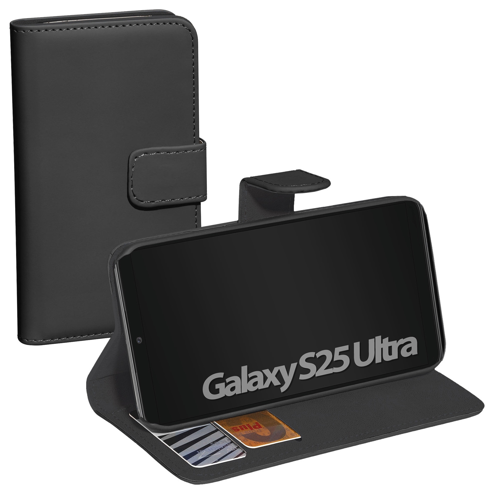 PEDEA Handyhülle »Book Cover Classic für Samsung Galaxy S25 Ultra«, Samsung Galaxy S25 Ultra, Backcover, Schutzhülle, Handyschutzhülle, Case, Schutzcase, stoßfest