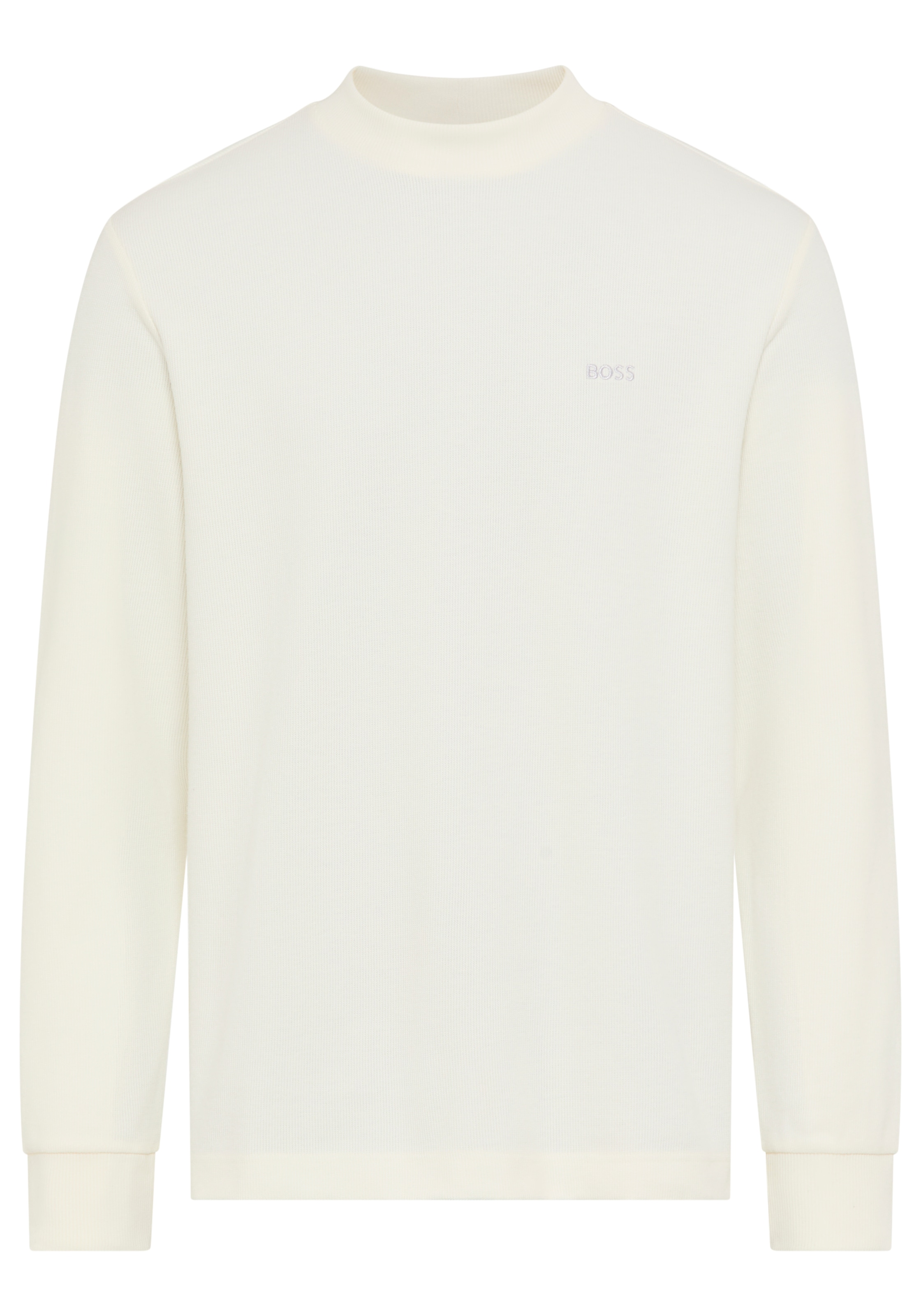 BOSS ORANGE Langarmshirt "Te explorer", Rundhalsausschnitt, Saum- und Ärmel günstig online kaufen