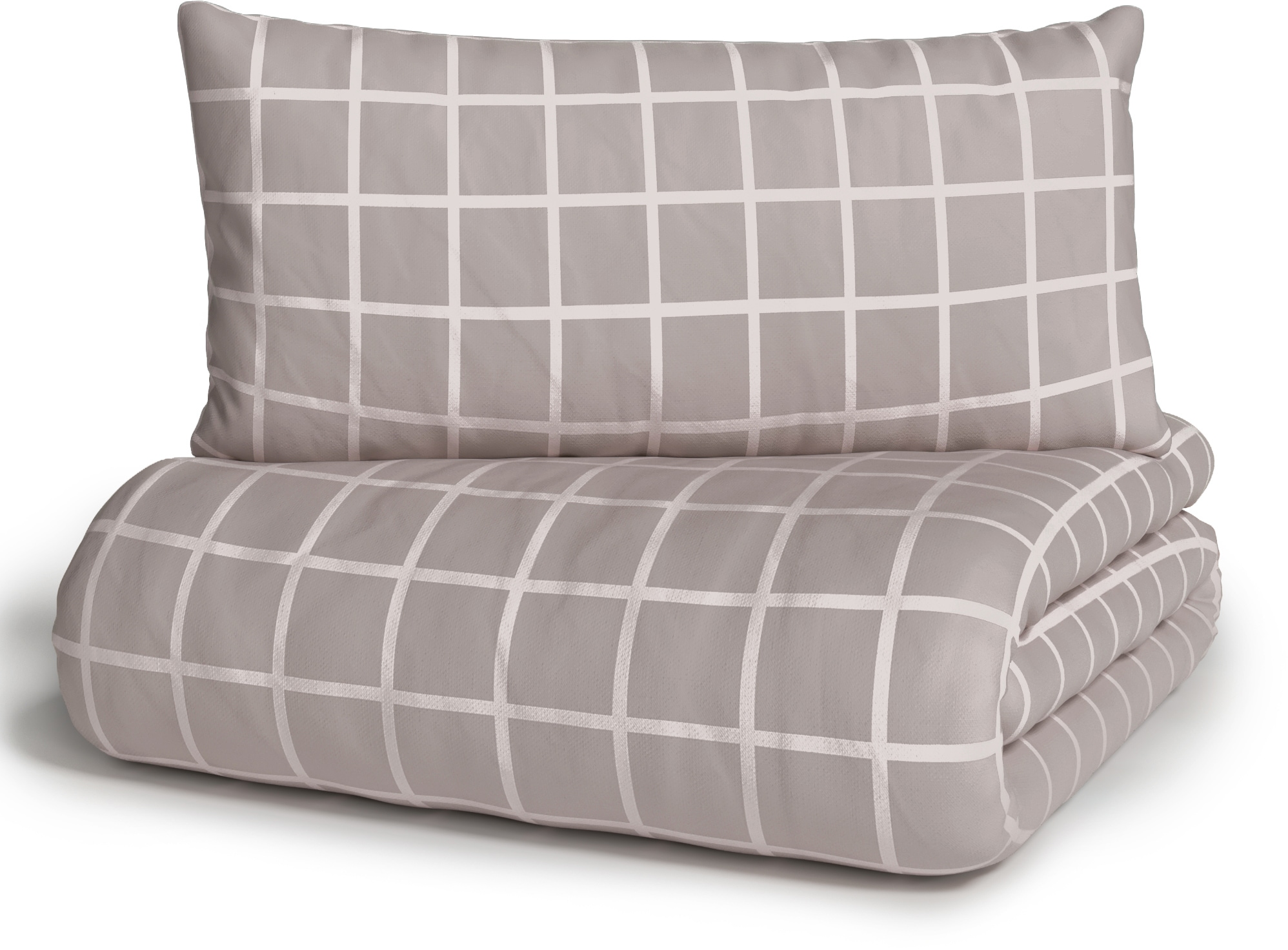 OTTO home Bettwäsche »Eemil« 2 Stk. karierte Bettwäsche, 100% Baumwolle, ab Gr. 135x200 cm