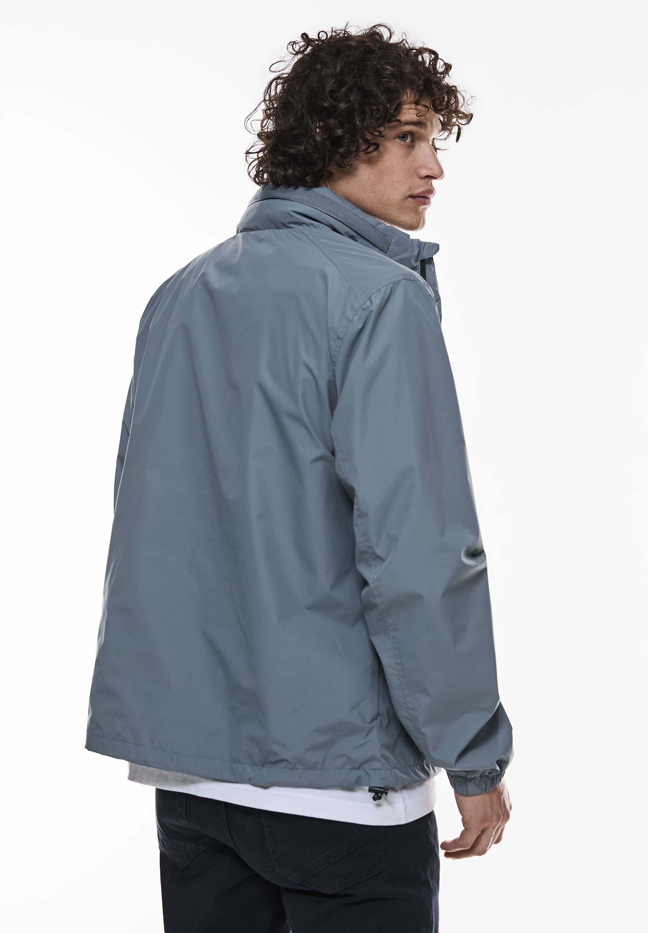 STREET ONE MEN Windbreaker, mit Kapuze, mit Kapuze