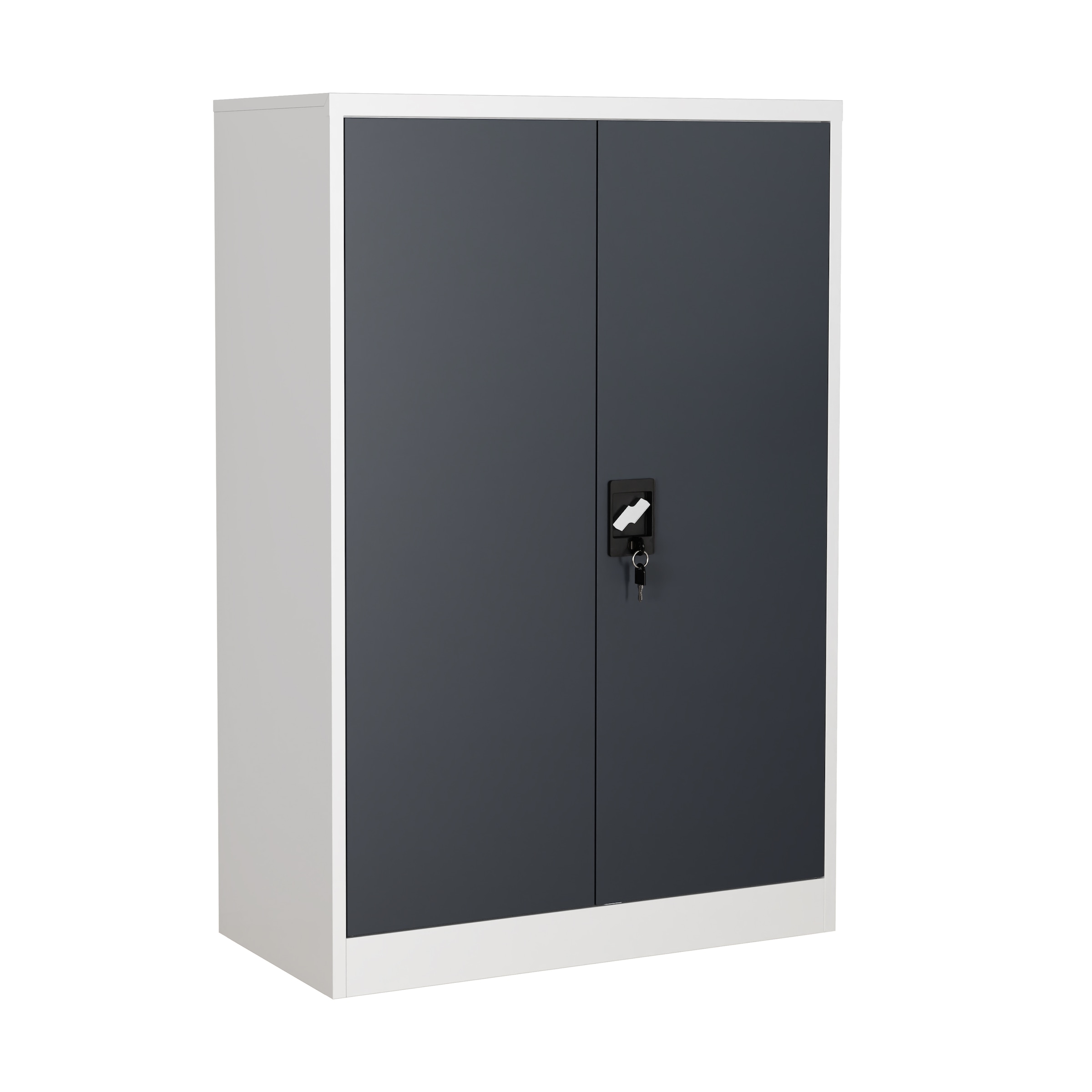 VCM Aktenschrank »Büroschrank Stahlschrank abschließbar Malivo 3fach« 1 Stk. tlg.