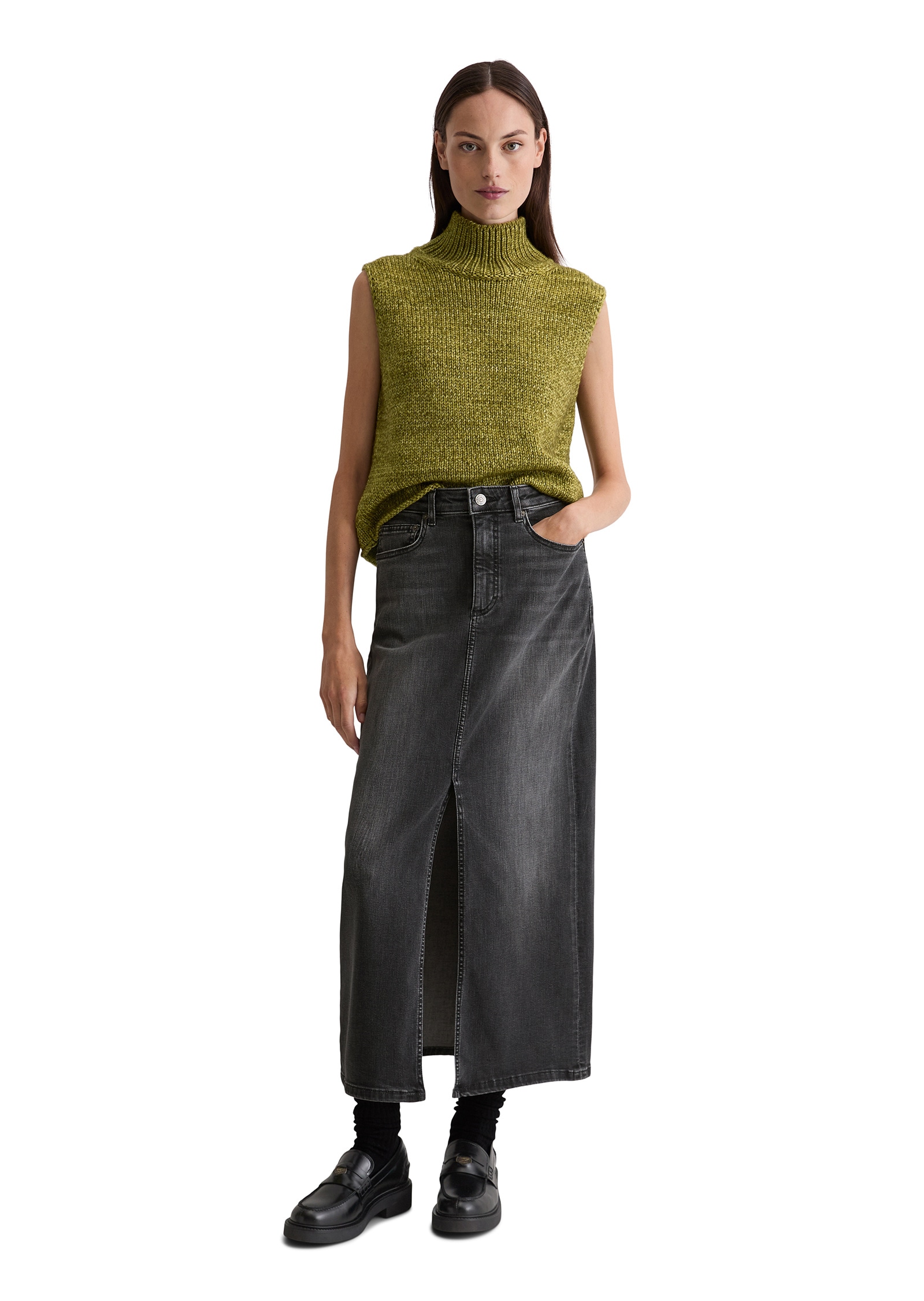Marc O'Polo Jeansrock »aus Organic Cotton-Mix«