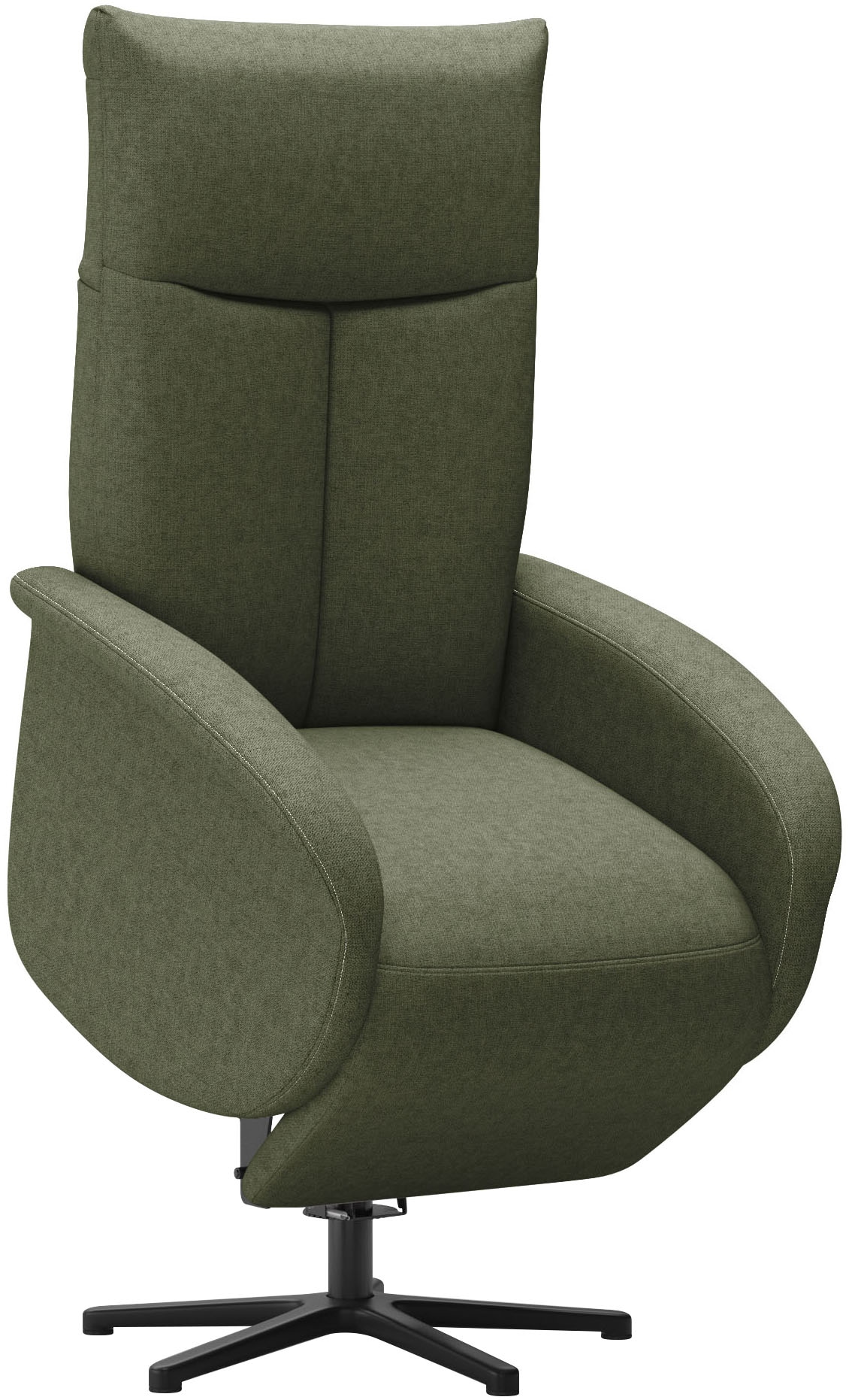 sit&more TV-Sessel »Juma, inkl. Drehfunktion & Kopfteilverstellung«, Höhe Armlehne 62 cm, wahlweise mit Aufstehhilfe, 2 Motoren und Akku