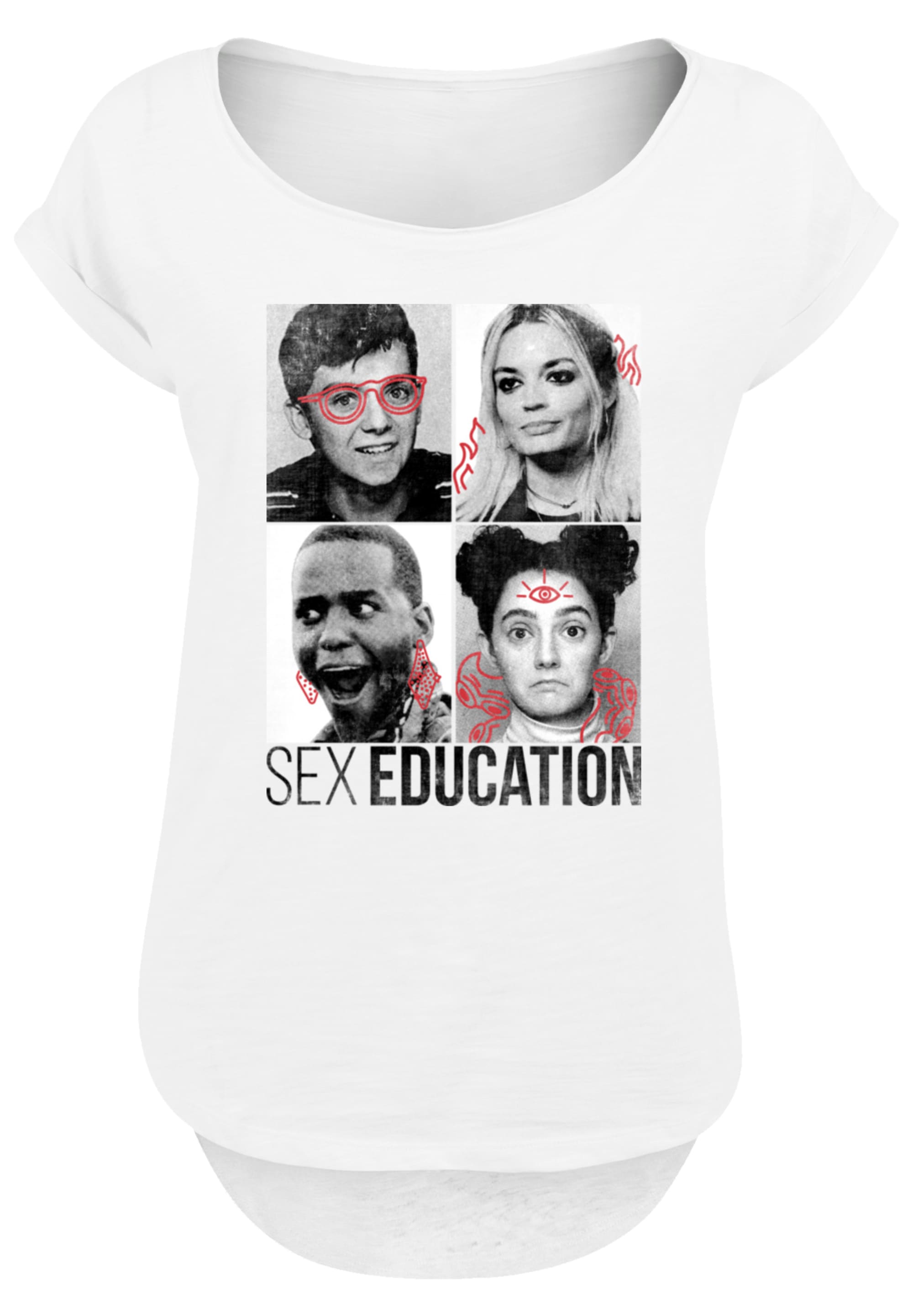 F4NT4STIC T-Shirt »Sex Education Class Photos Netflix TV Series«, Premium Qualität