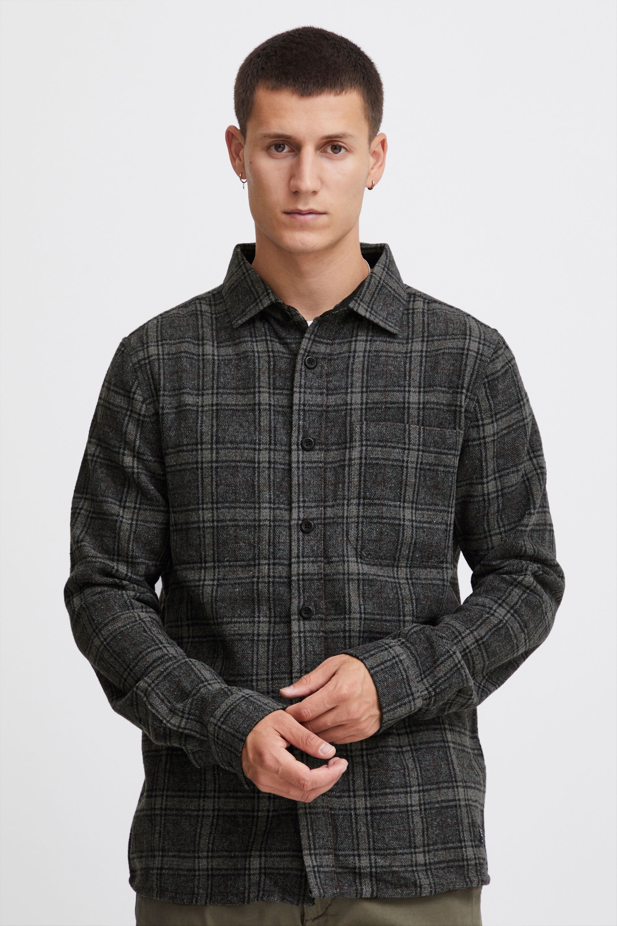 Indicode Fleecejacke »Fleecehemd IDValmer«