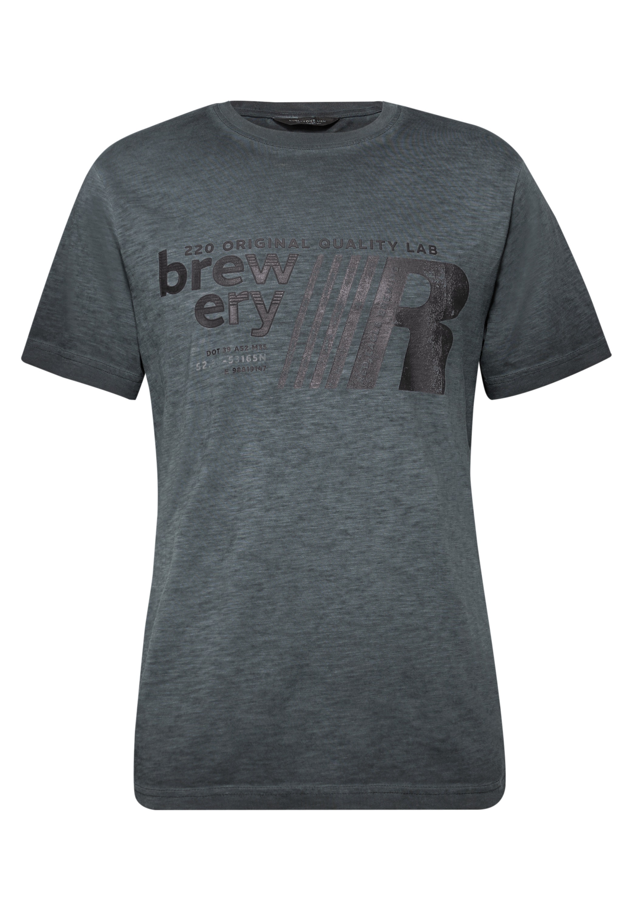 STREET ONE MEN T-Shirt, aus reiner Baumwolle