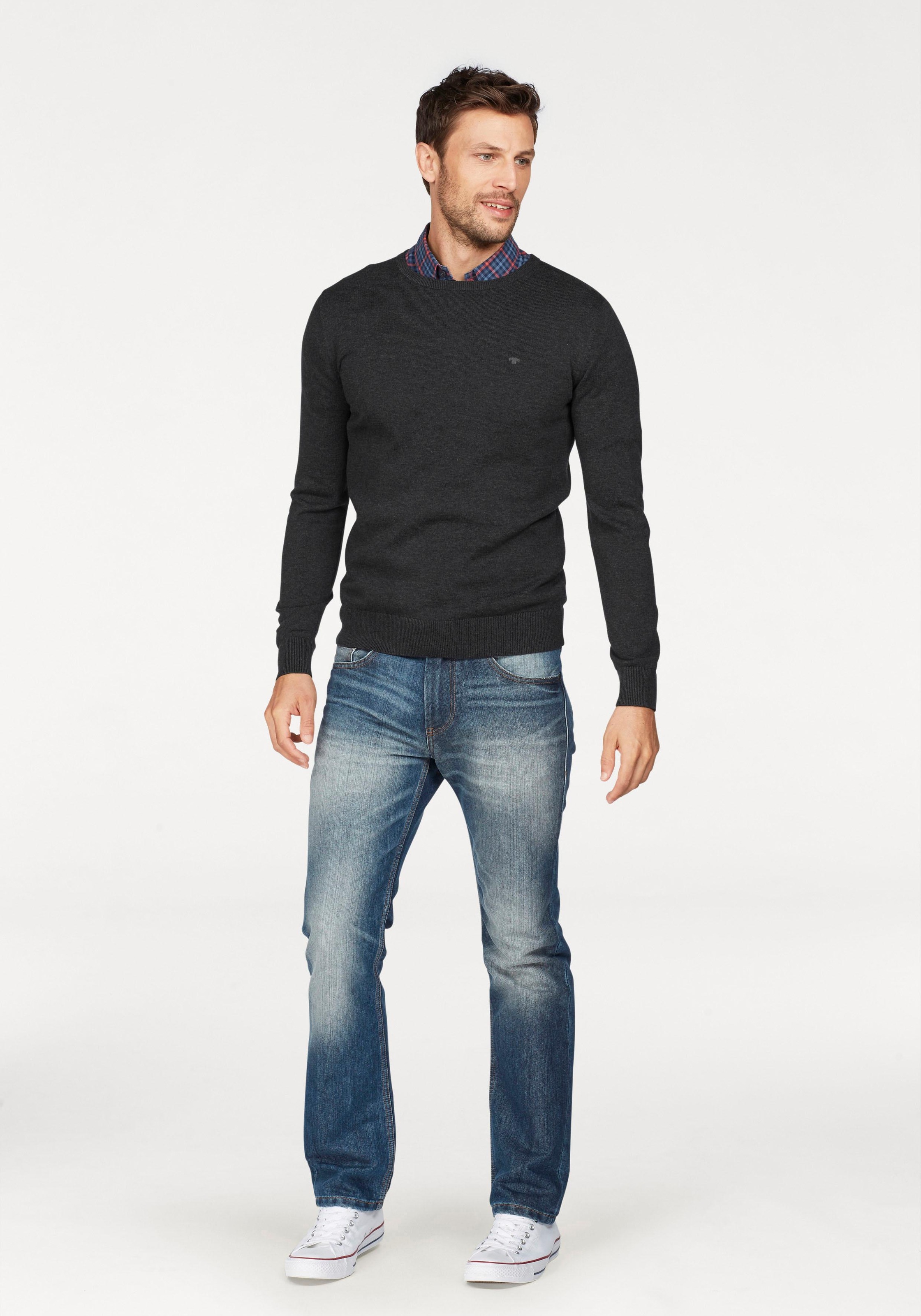 TOM TAILOR Strickpullover meliert GU6446