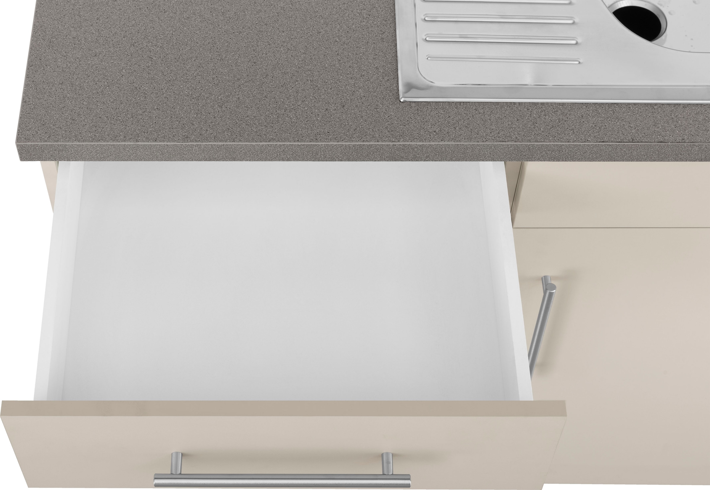 wiho Küchen Küche »Cali« wahlweise mit E-Geräten, Breite 160 cm