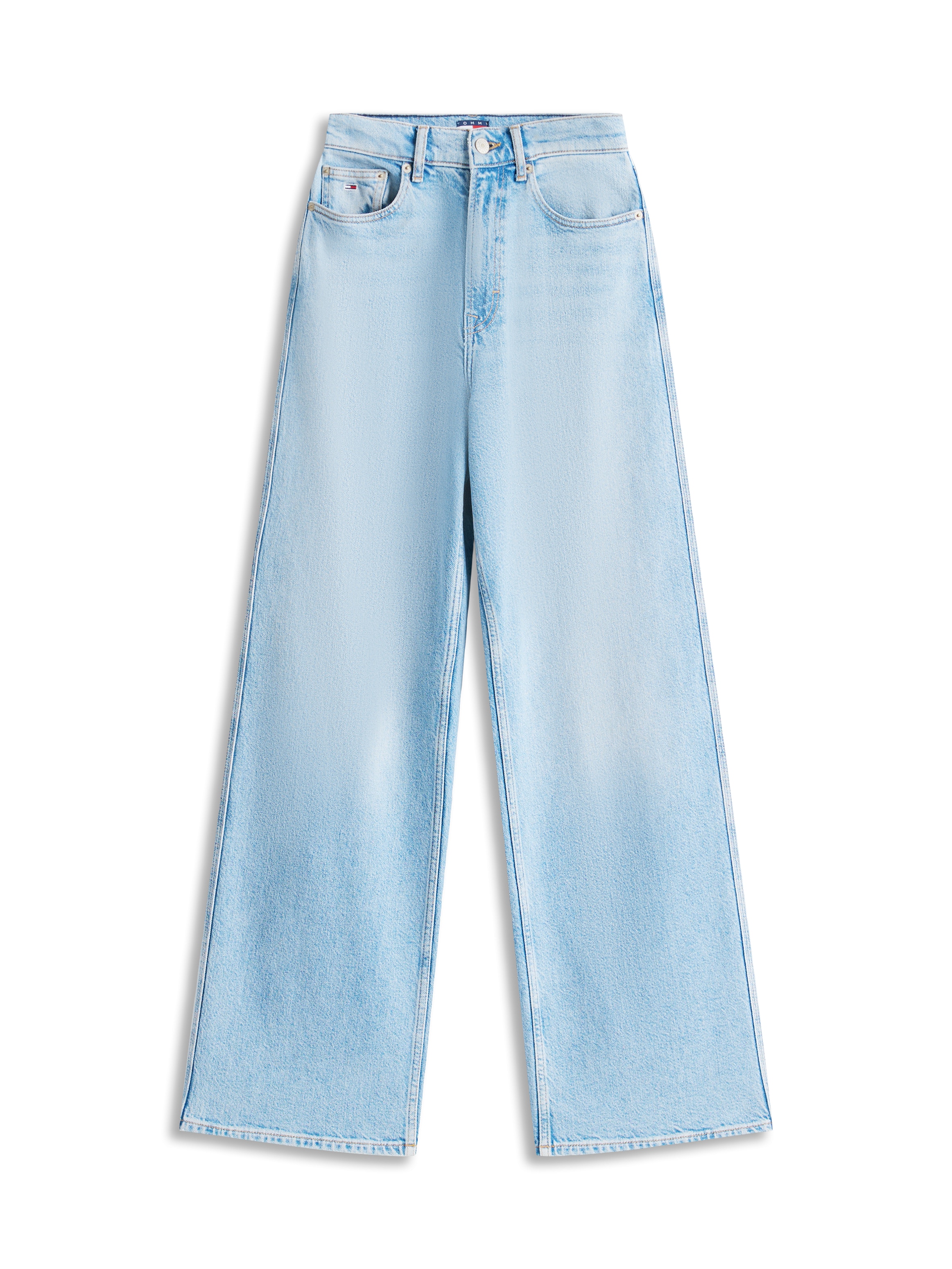 Tommy Jeans Weite Jeans »Claire High Rise«, mit Logo-Badge