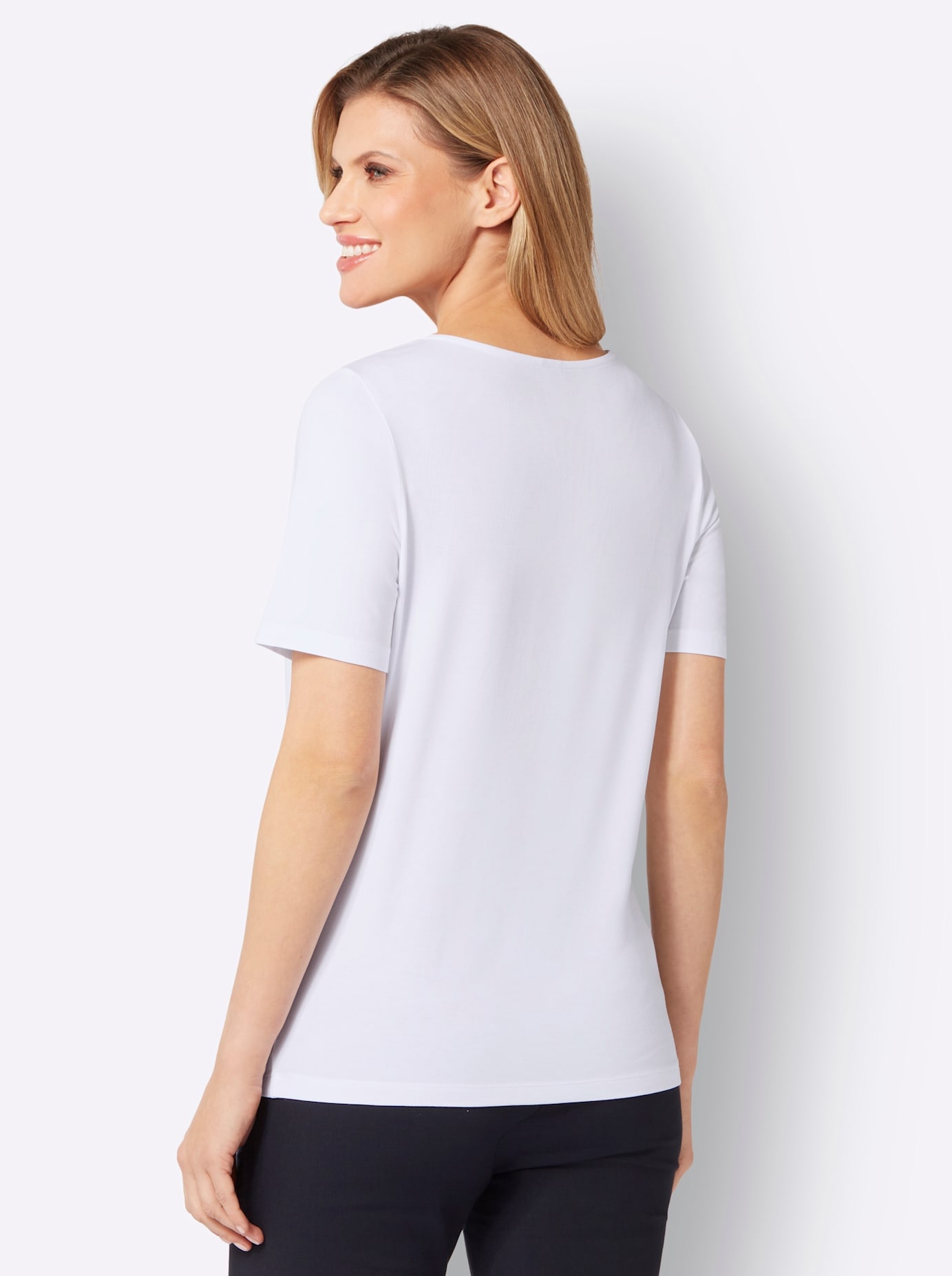 Classic Basics Kurzarmshirt »Kurzarm-Shirt«, (1 tlg.)