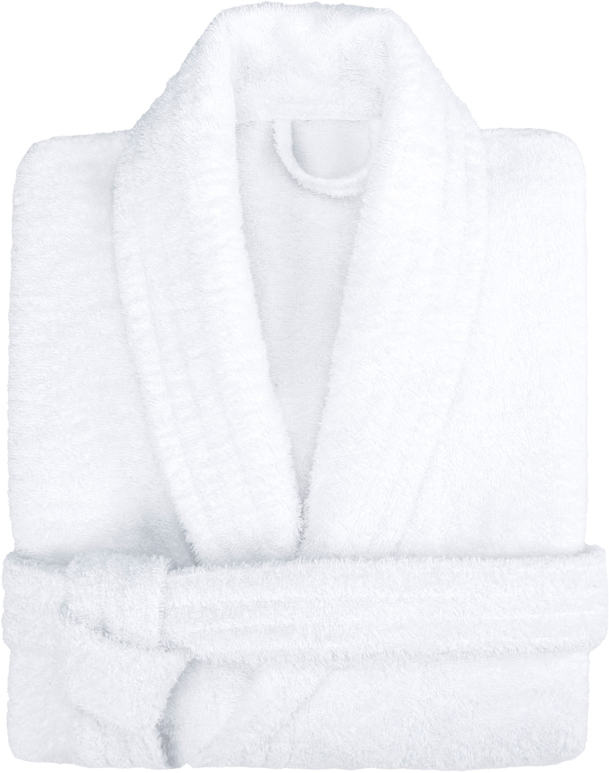 HAMMETEX Damenbademantel "Ren, 100% Baumwolle" 380 g/m² Frottee Bademantel günstig online kaufen