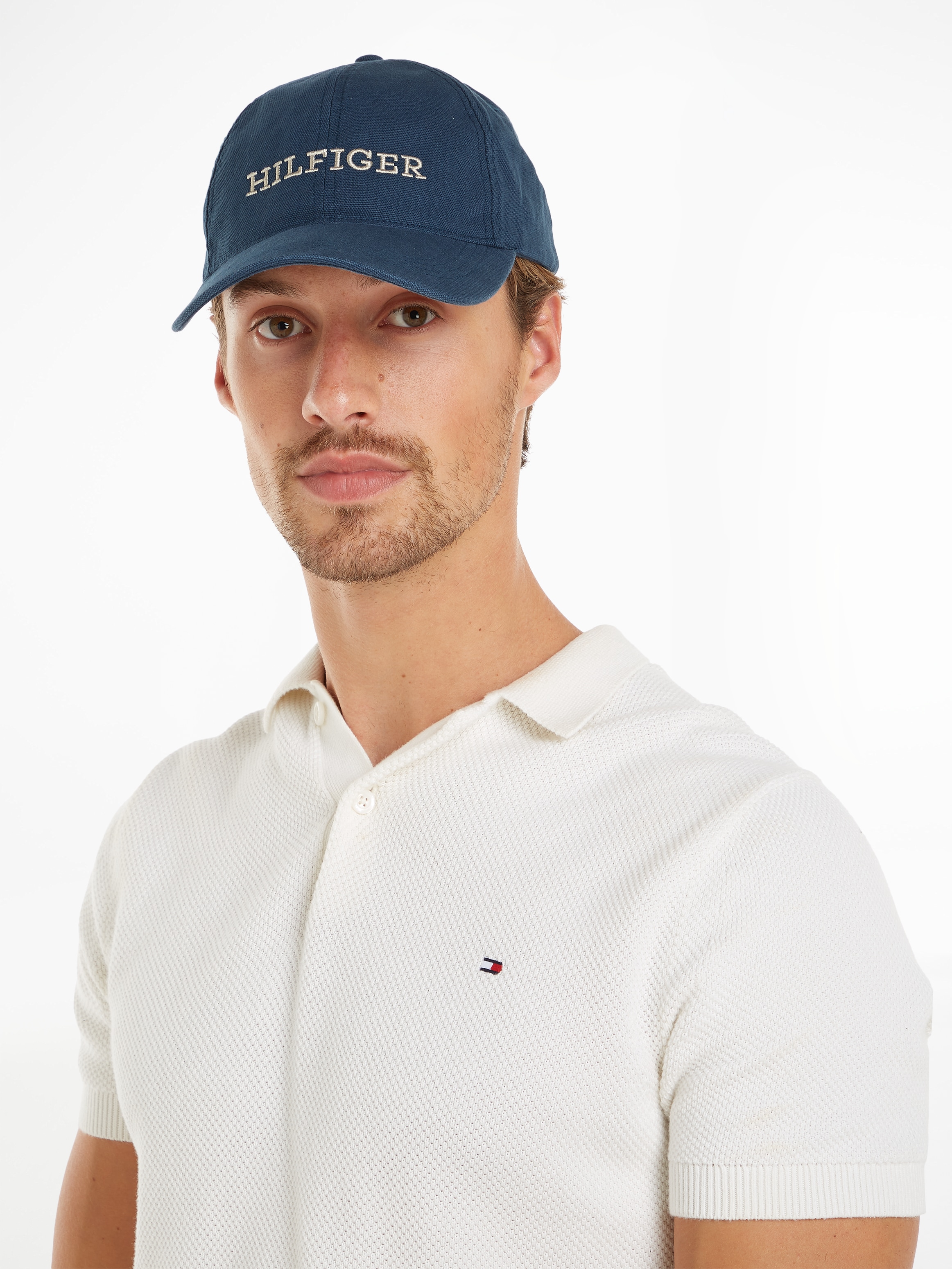 Tommy Hilfiger Baseball Cap "TH MONOTYPE SOFT 6 PANEL CAP", mit Logoschrift günstig online kaufen