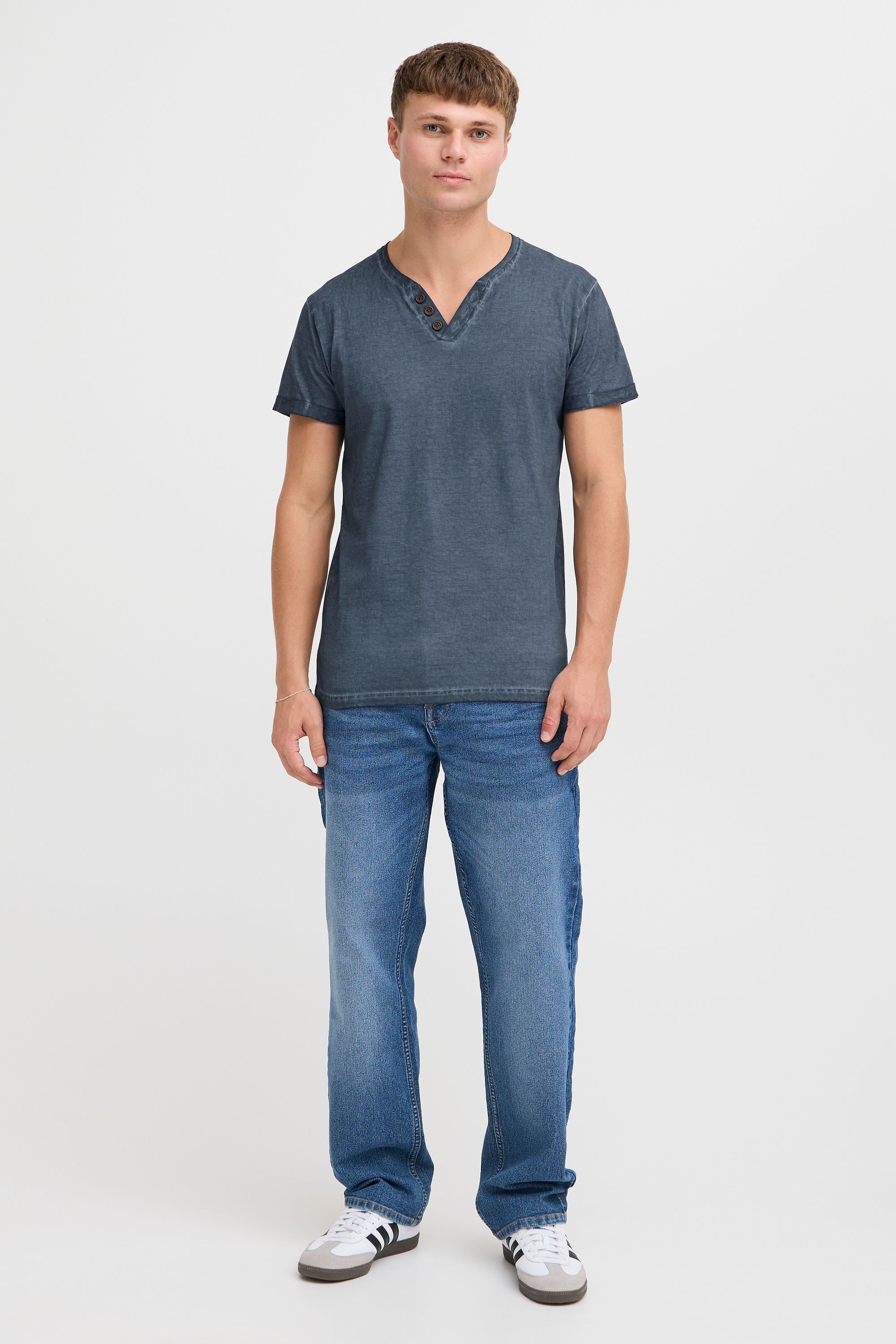 Solid Rundhalsshirt "Rundhalsshirt SDTino" günstig online kaufen