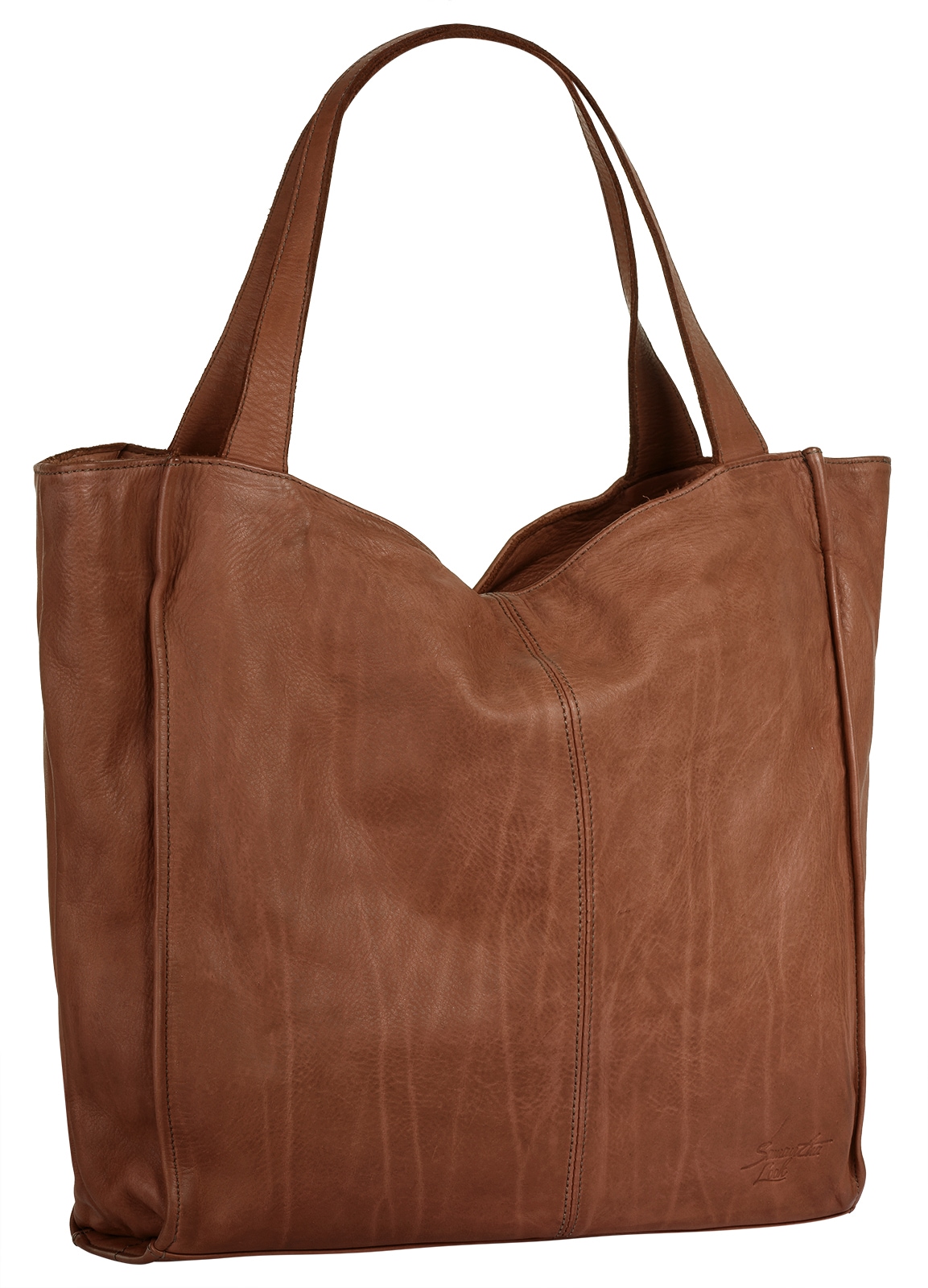 Samantha Look Shopper, echt Leder, Made in Italy