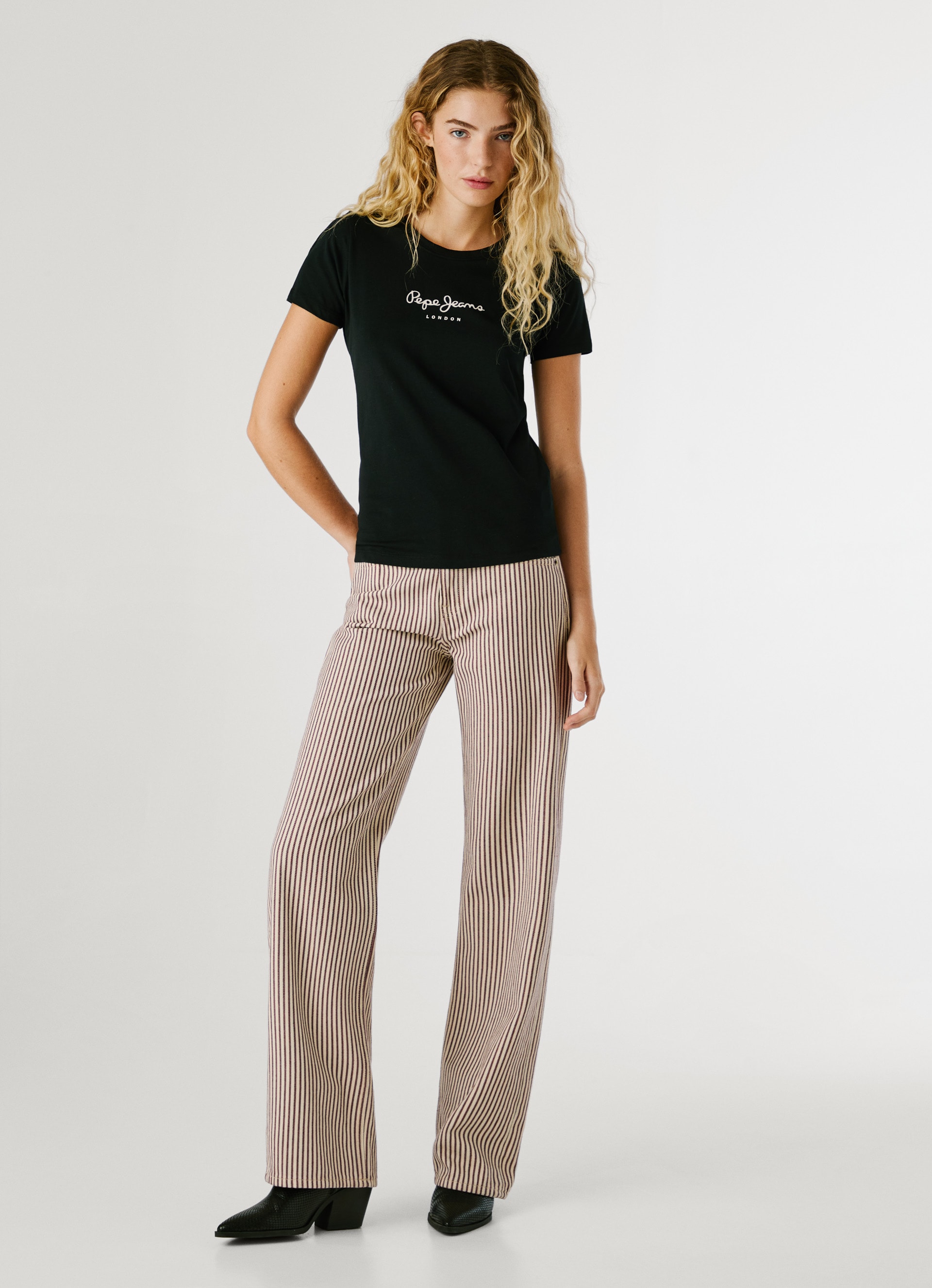 Pepe Jeans T-Shirt »NEW VIRGINIA« mit Logo-Print