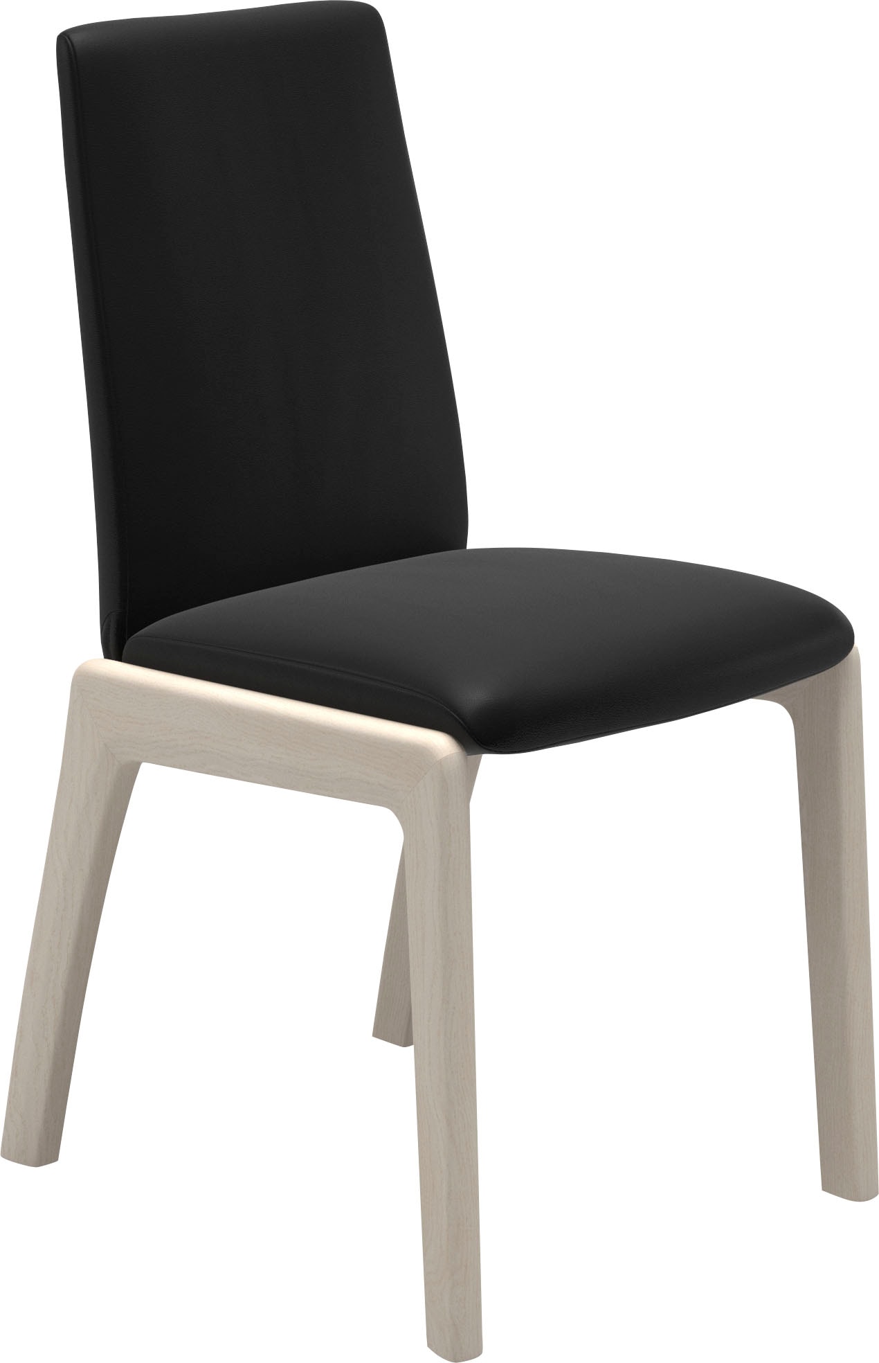 Stressless Polsterstuhl "Laurel" () Low Back, Größe M, mit abgerundeten Beinen in Eiche gekalkt