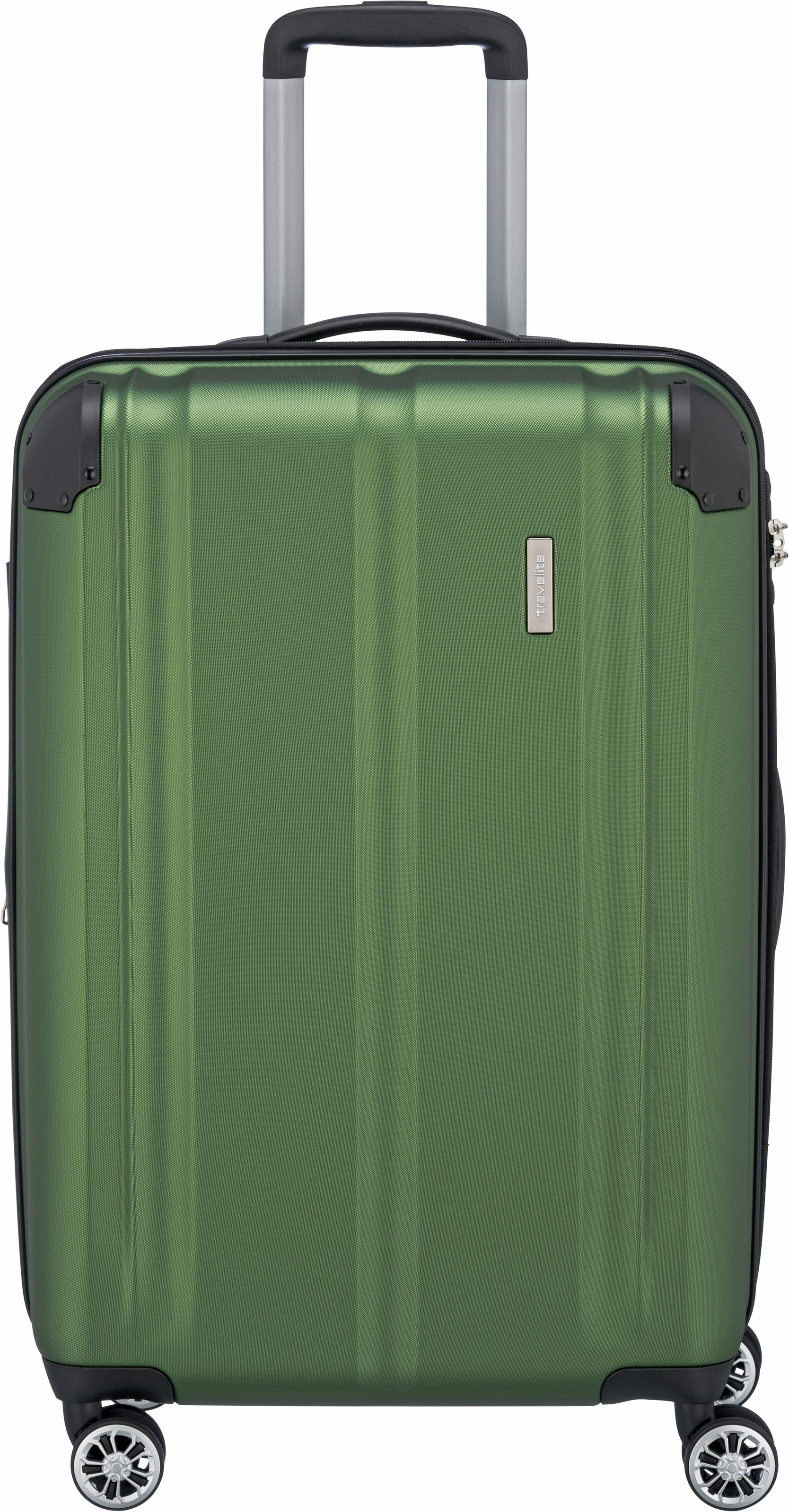 travelite Hartschalen-Trolley "CITY Reisekoffer Hartschale" 78 l 4 Rollen mit TSA-Schloss, robustes ABS Reisegepäck