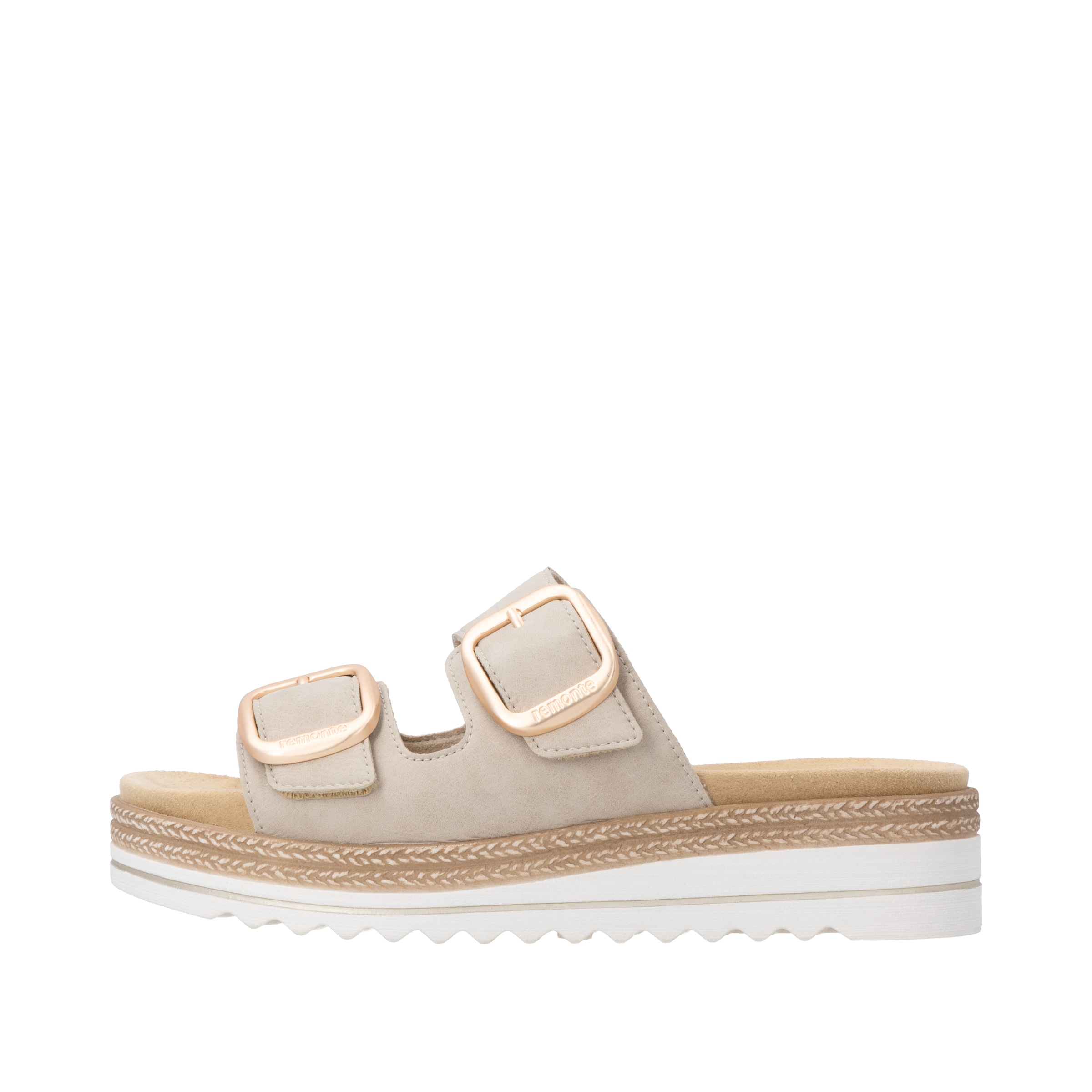Remonte Pantolette  Hausschuh, Sommerschuh, Klettschuh mit Lite´n Soft-Ausstattung