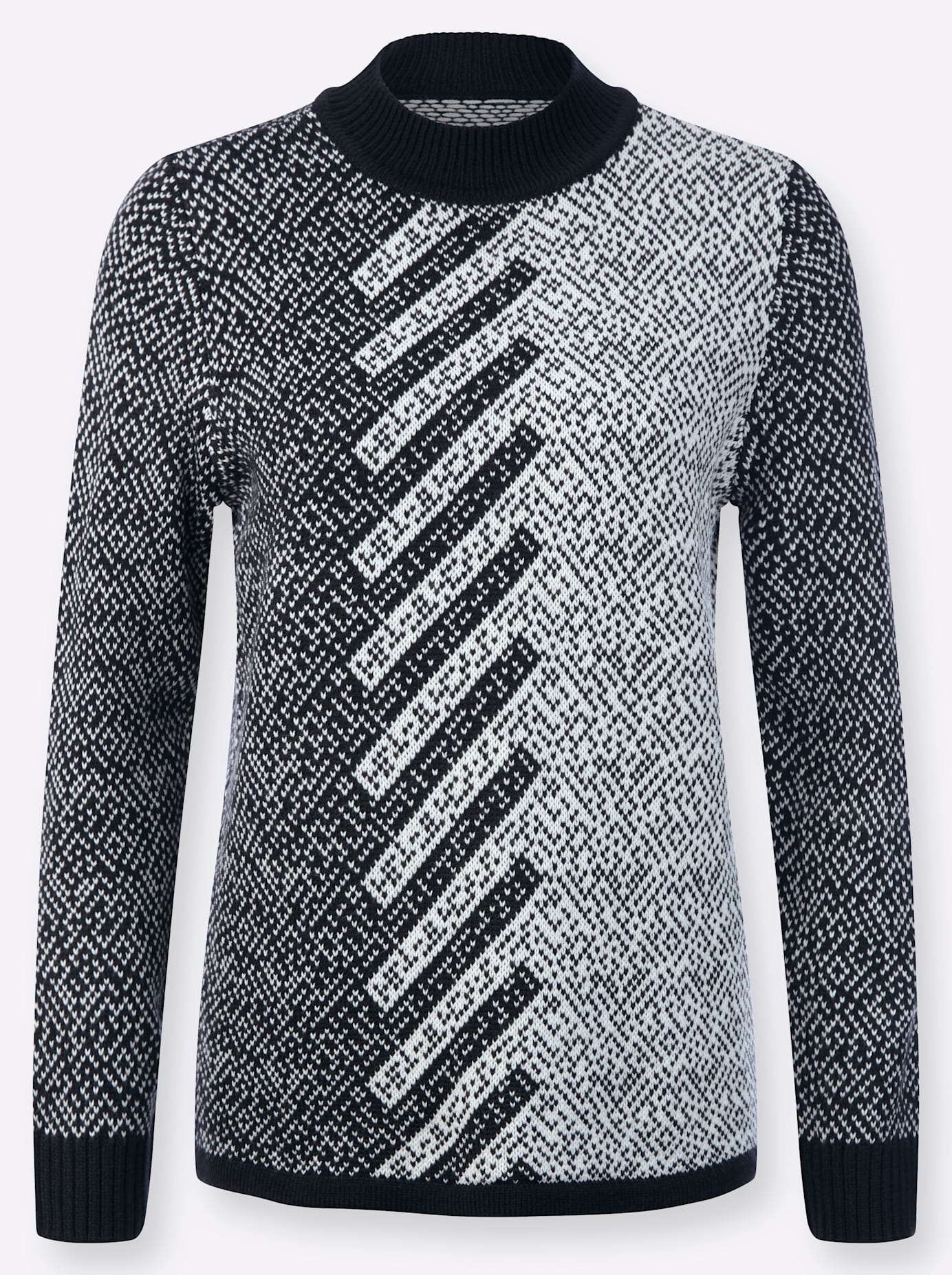 Classic Basics Jacquardpullover »Stehkragen-Pullover«