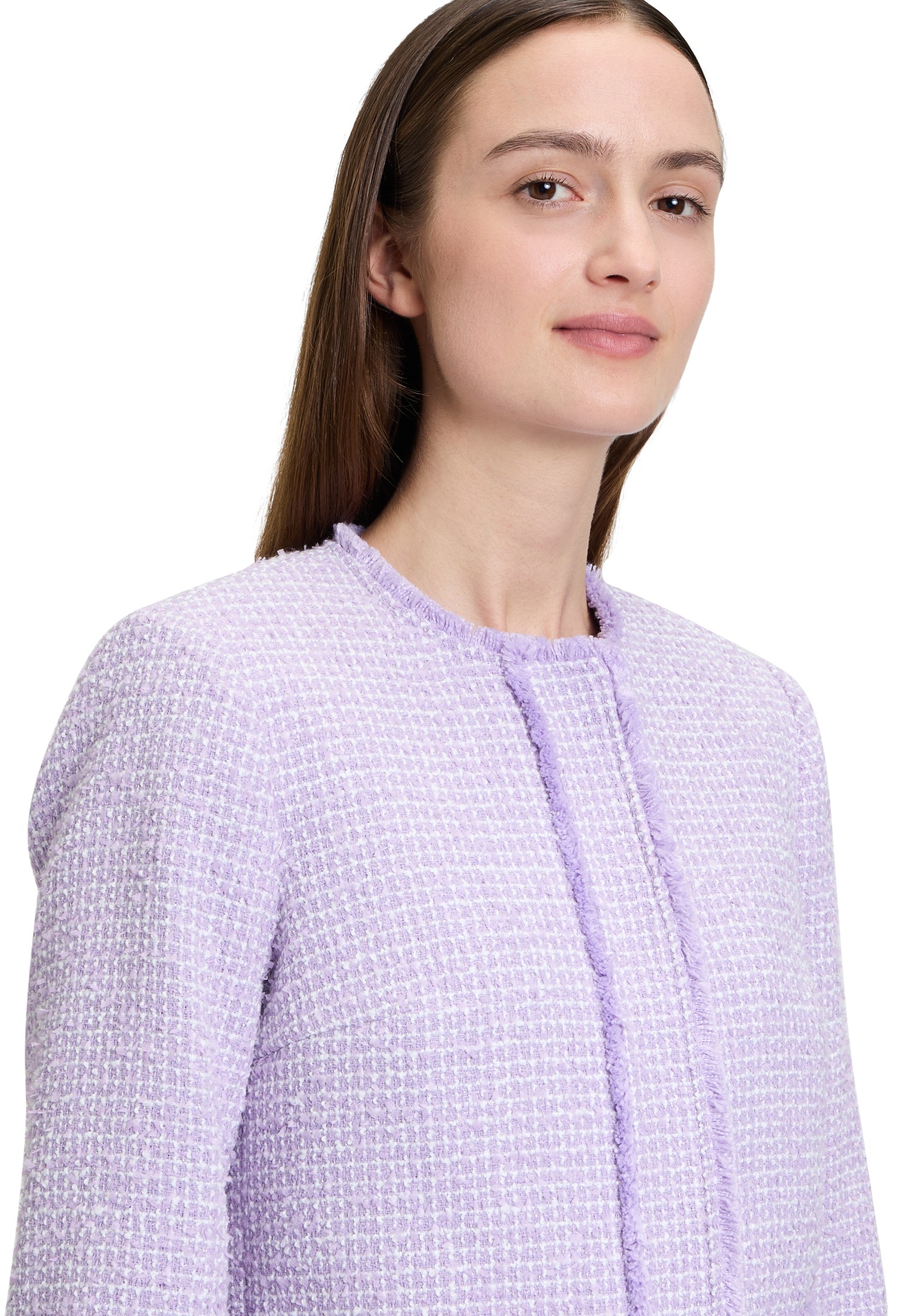 Betty&Co Jackenblazer »Betty & Co Bolero-Jacke mit aufgesetzten Taschen«, Material