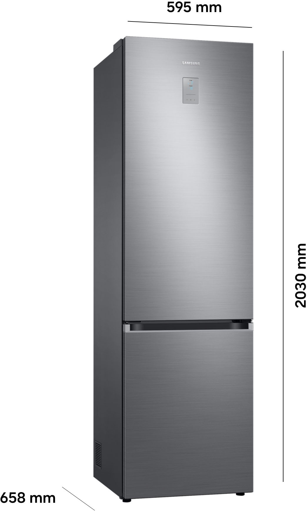 Samsung Kühl-/Gefrierkombination 8000 Serie »RL38C776ASR« 203 cm hoch 59,5 cm breit