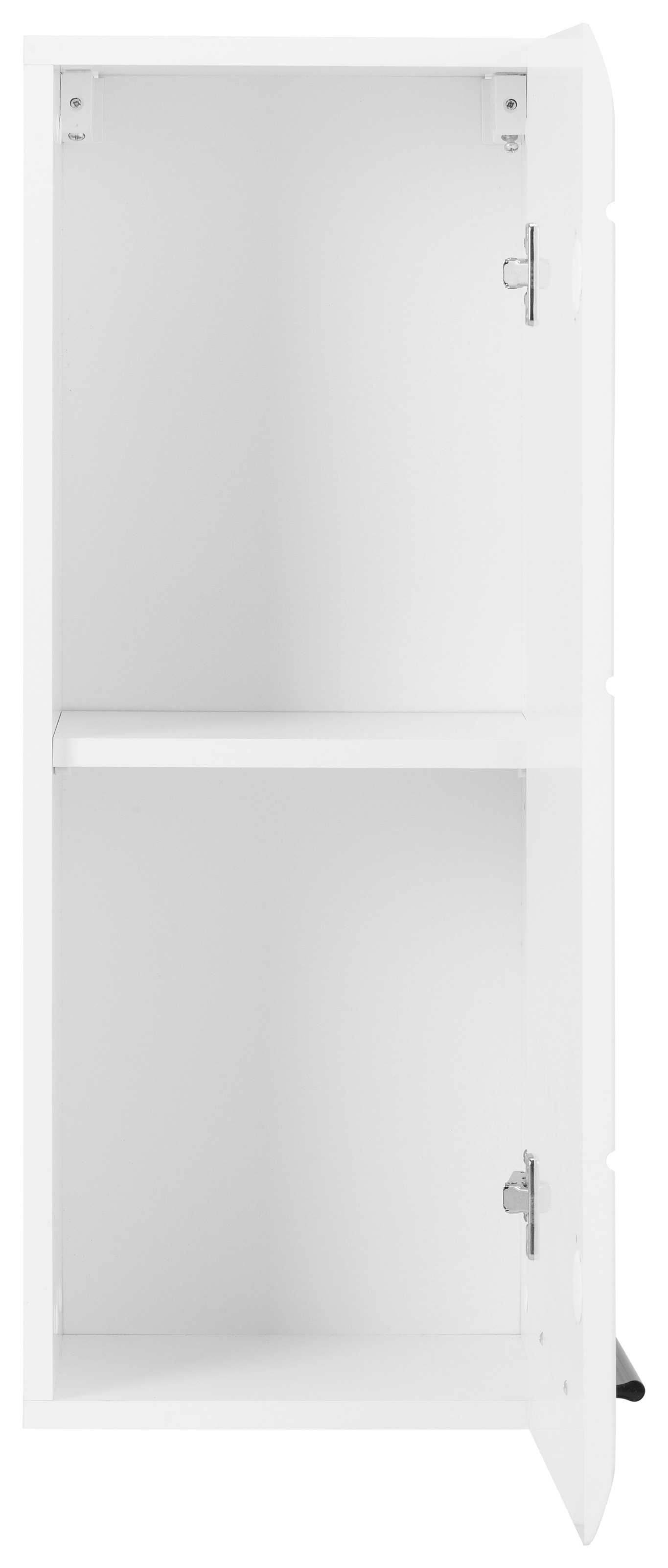 Thumbnail - INOSIGN Hängeschrank "Sovana", Badezimmerschrank mit 2 Fächern in Weiß - Maße (B/T/H) 30/24/77 cm