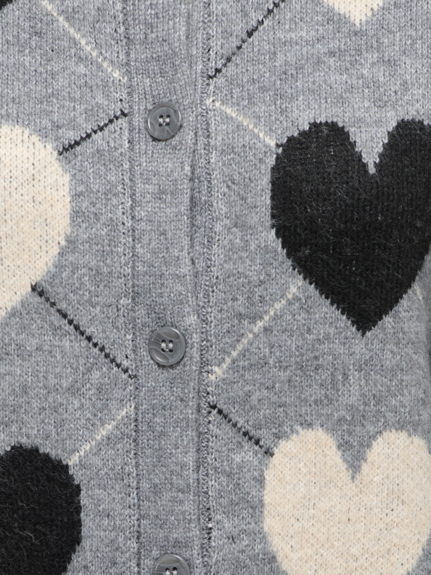 ONLY Strickjacke »ONLRITU LS O-NECK JAQ CARDIGAN KNT« Materialmix, regular fit