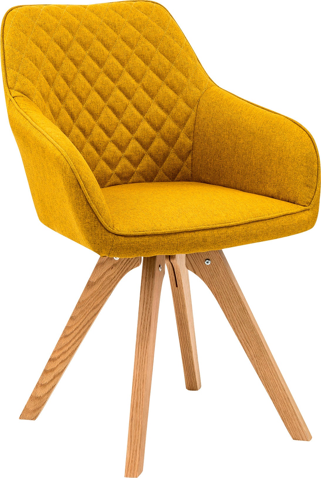 Thumbnail - SalesFever Essgruppe, (Set, 5 tlg.), bestehend aus 4 modernen Polsterstühlen und einem 180 cm breitem Tisch