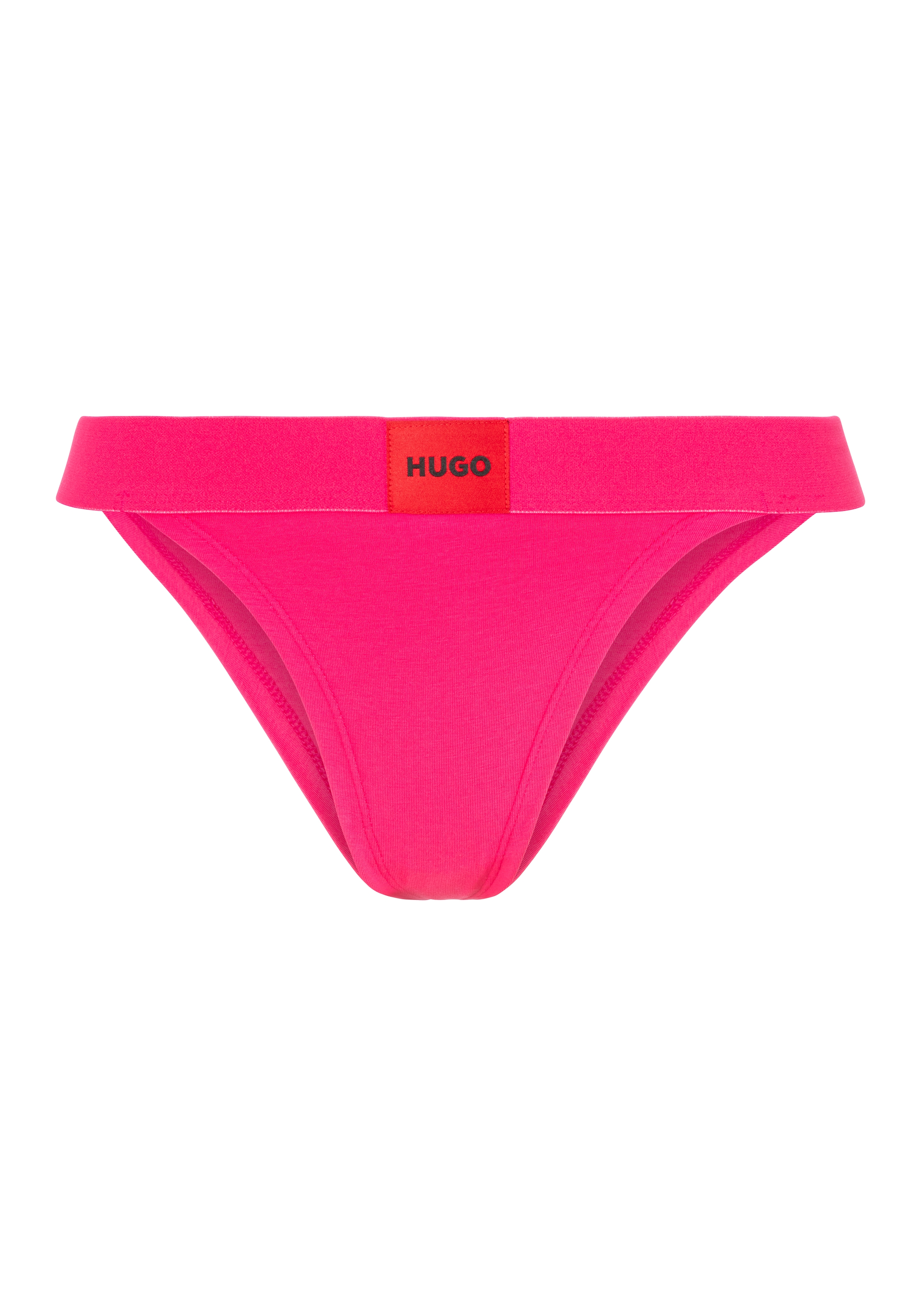 HUGO Underwear String "RED LABEL", mit Logo auf dem elastischen Bund