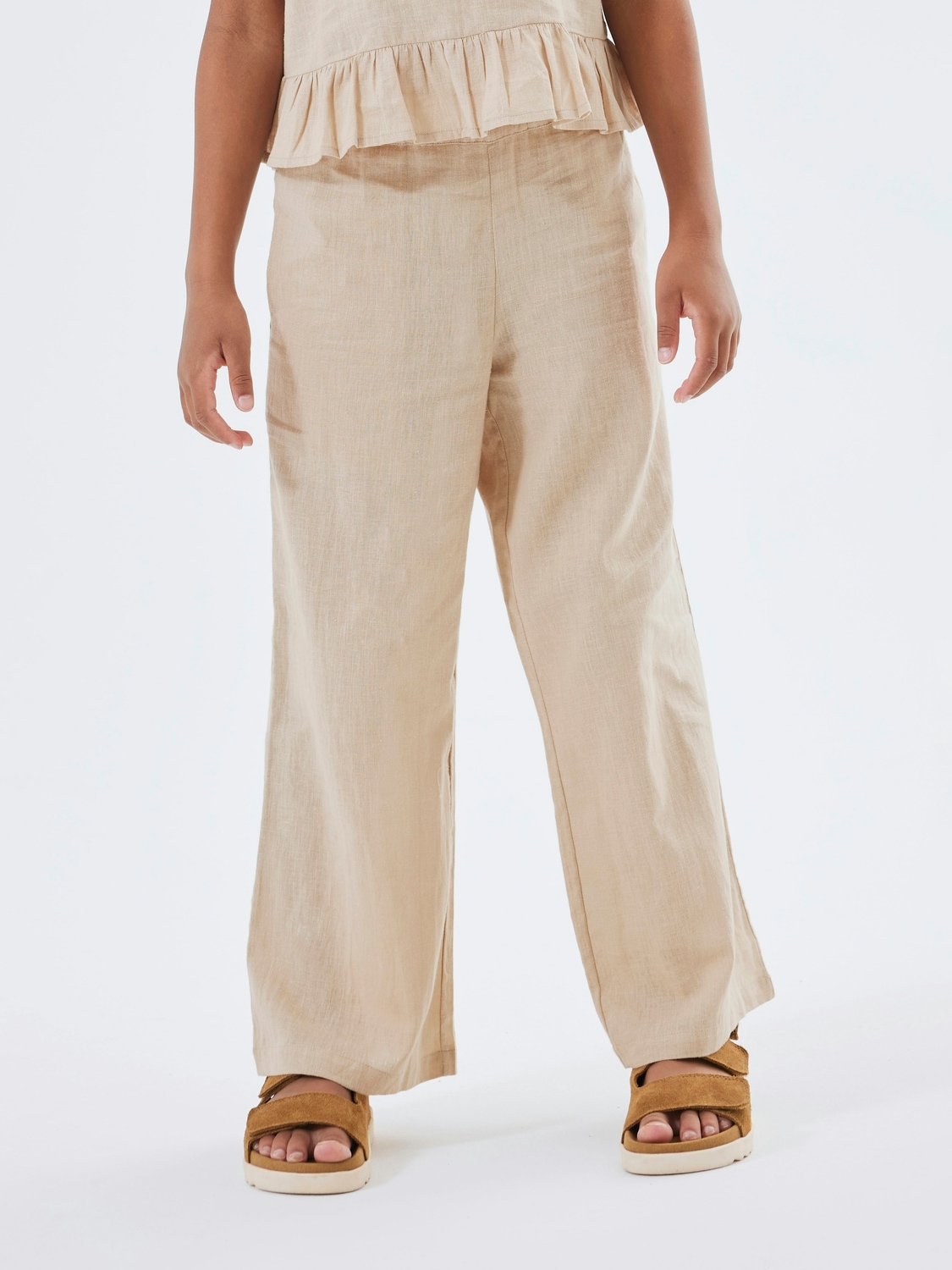 Name It Webhose »NKFFALINNEN WIDE PANT NOOS«