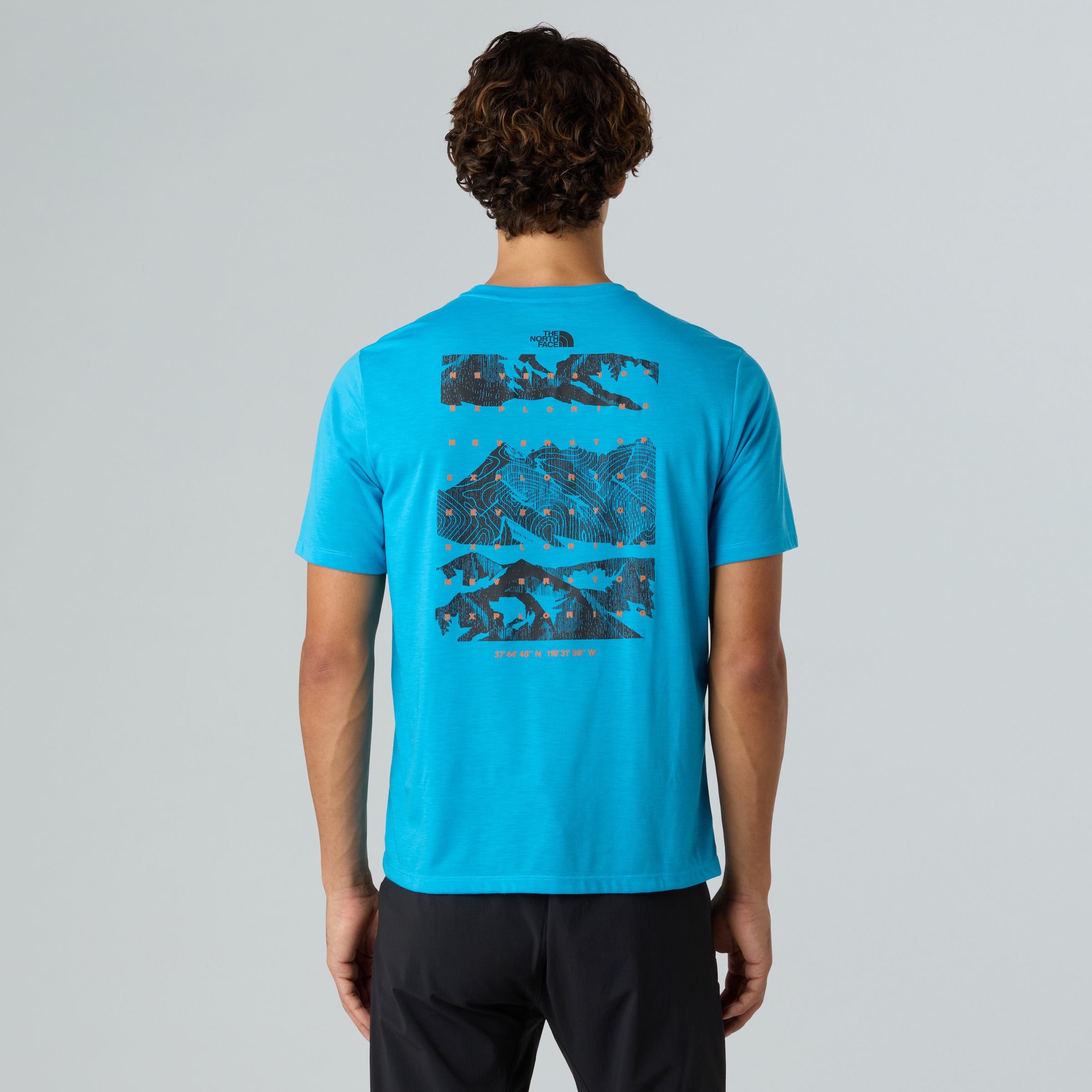 The North Face T-Shirt »Foundation Mountain Faces T-Shirt für Herren«, (1 tlg.)