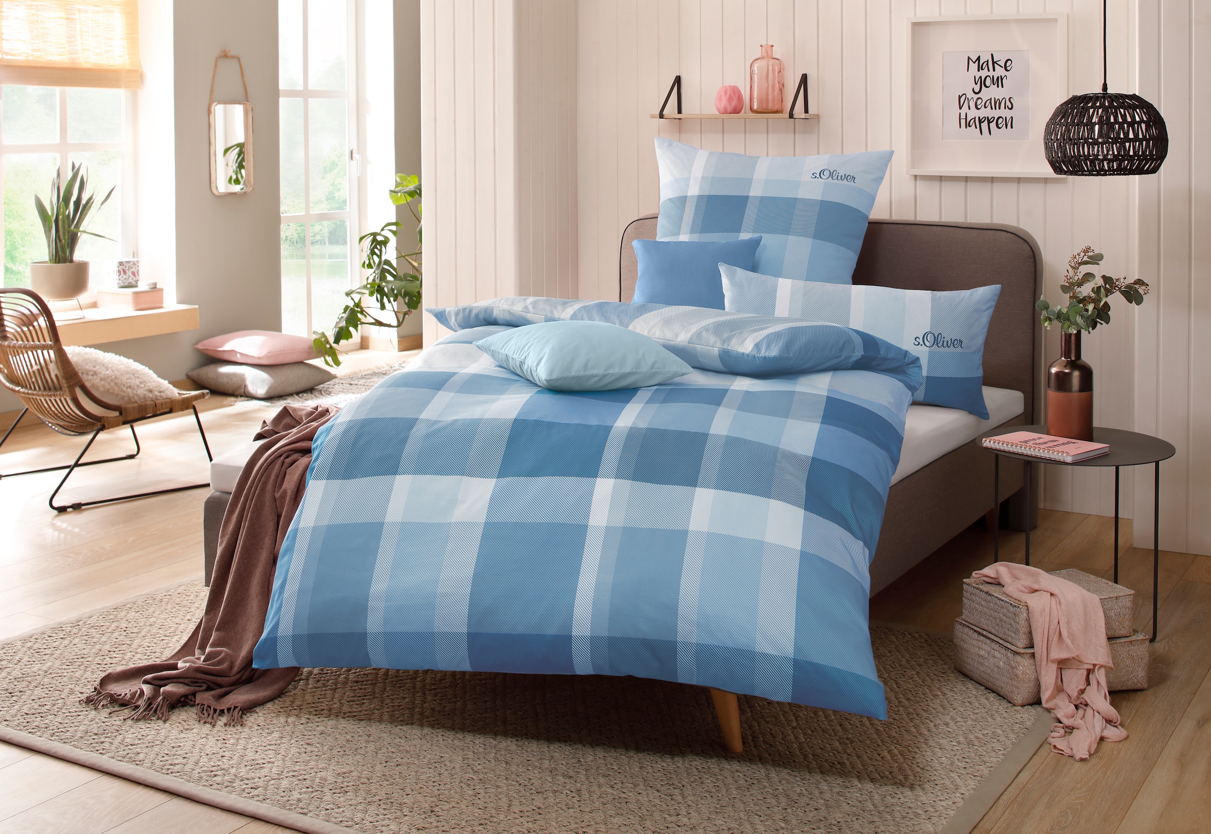 s.Oliver Bettwäsche "Tabea in Gr. 135x200 oder 155x220 cm" 3 Stk. tlg. Mark günstig online kaufen