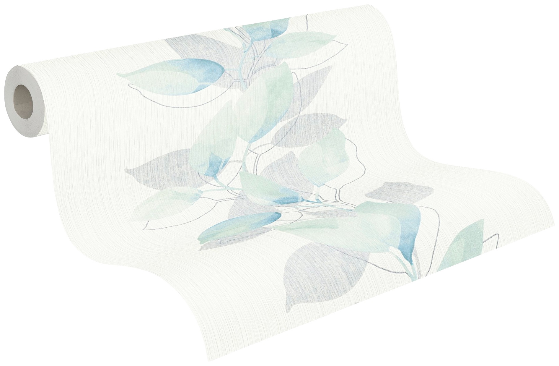 A.S. Création Vliestapete »Attractive«, floral-botanisch-Wald, Tapete Blumen Tapeten Wohnzimmer Schlafzimmer Küche Flur Design Optik