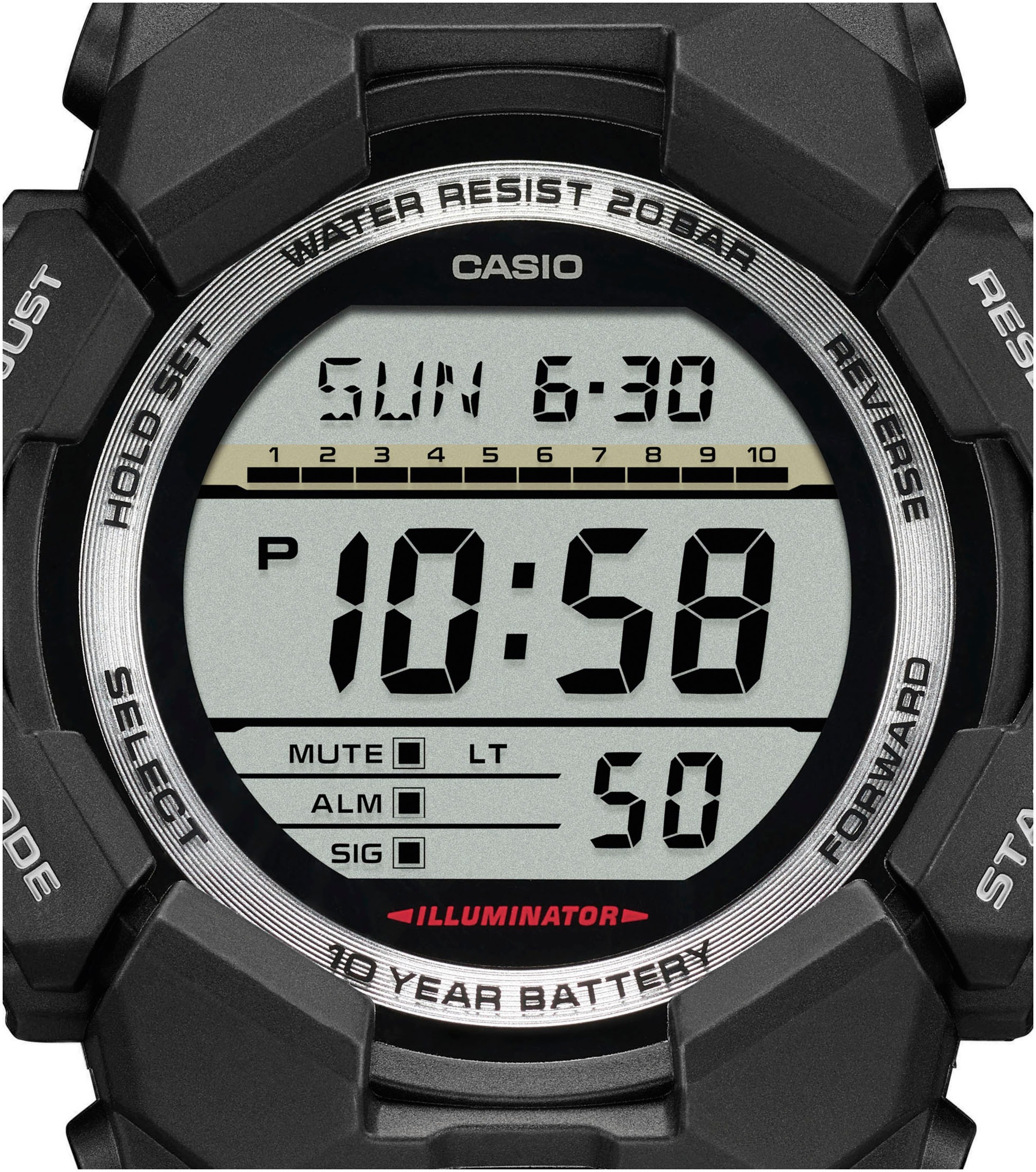 Casio G-Shock Uhr Schwarz One Size 4