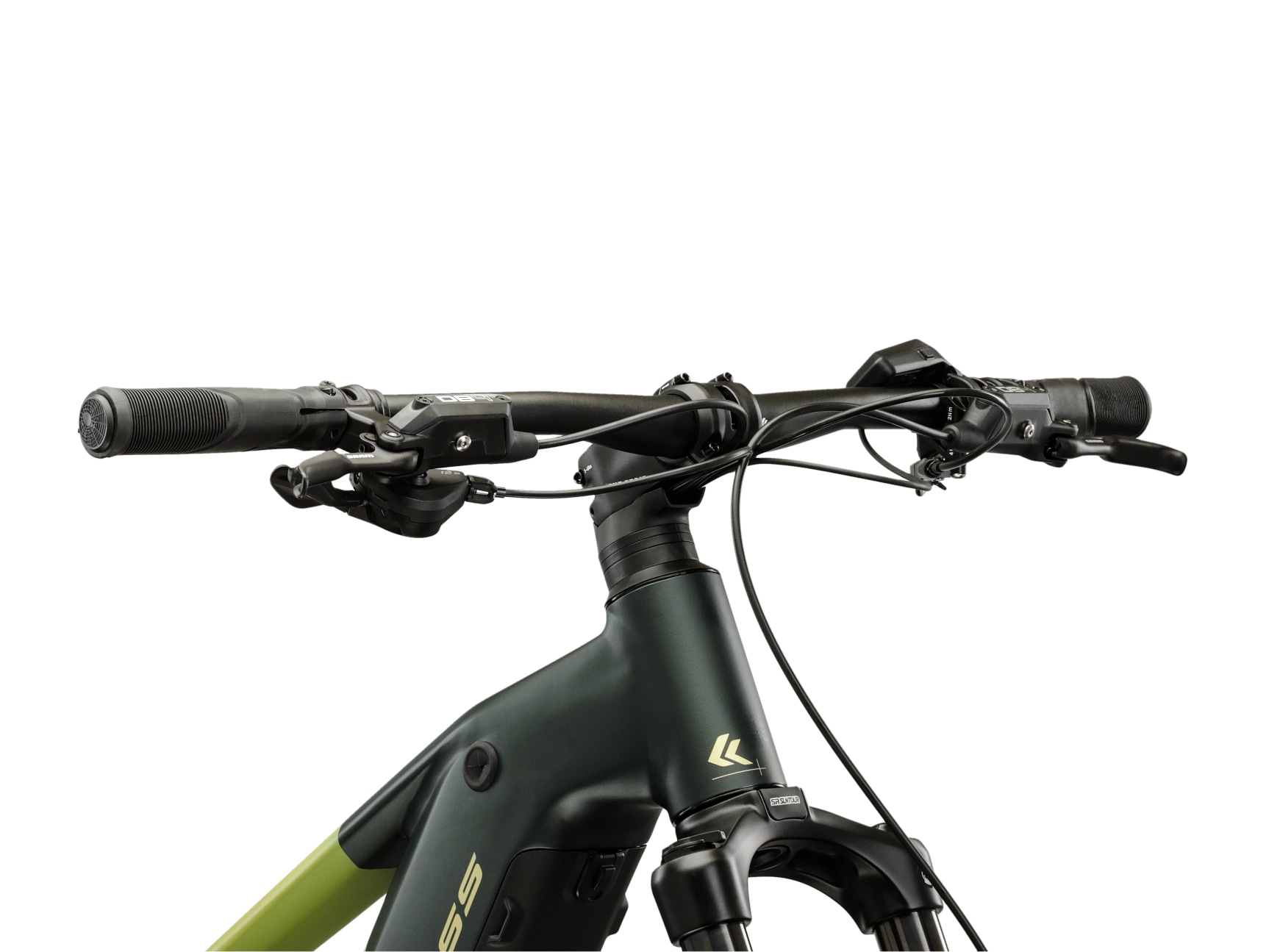 Kross »Influx Hybrid 4.0 21,3Ah / 800 Wh 29 Zoll grün 12 Gänge 2026« 12 Gang Shimano DEORE M6100 Schaltwerk Kettenschaltung Mittelmotor 250 W