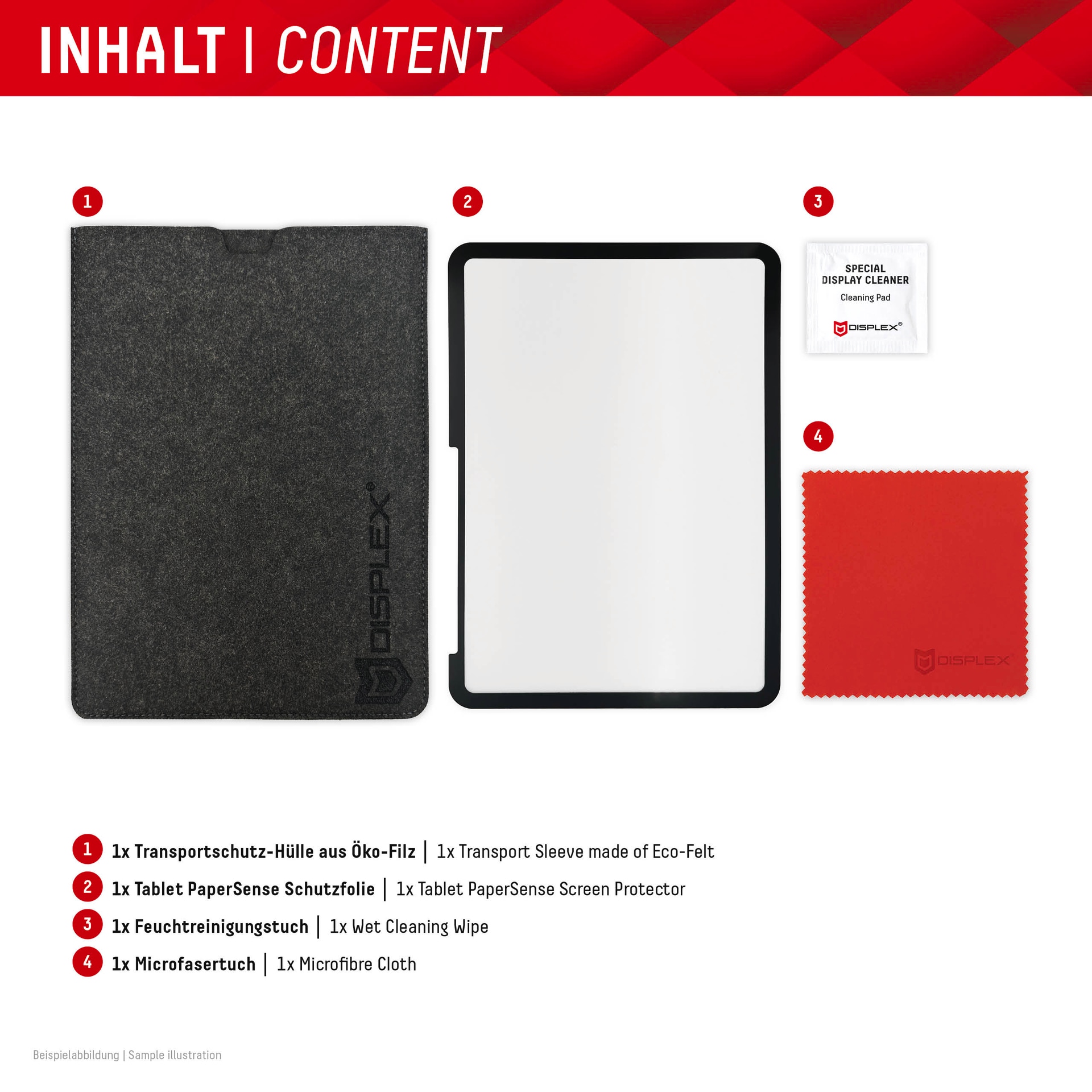 Displex Displayschutzfolie »Tablet PaperSense«, für Apple iPad 10,9" (10. Gen., 2022)-Apple iPad 11" (2025)-Apple iPad Air 11" (2024/2025), Schreiben wie auf Papier
