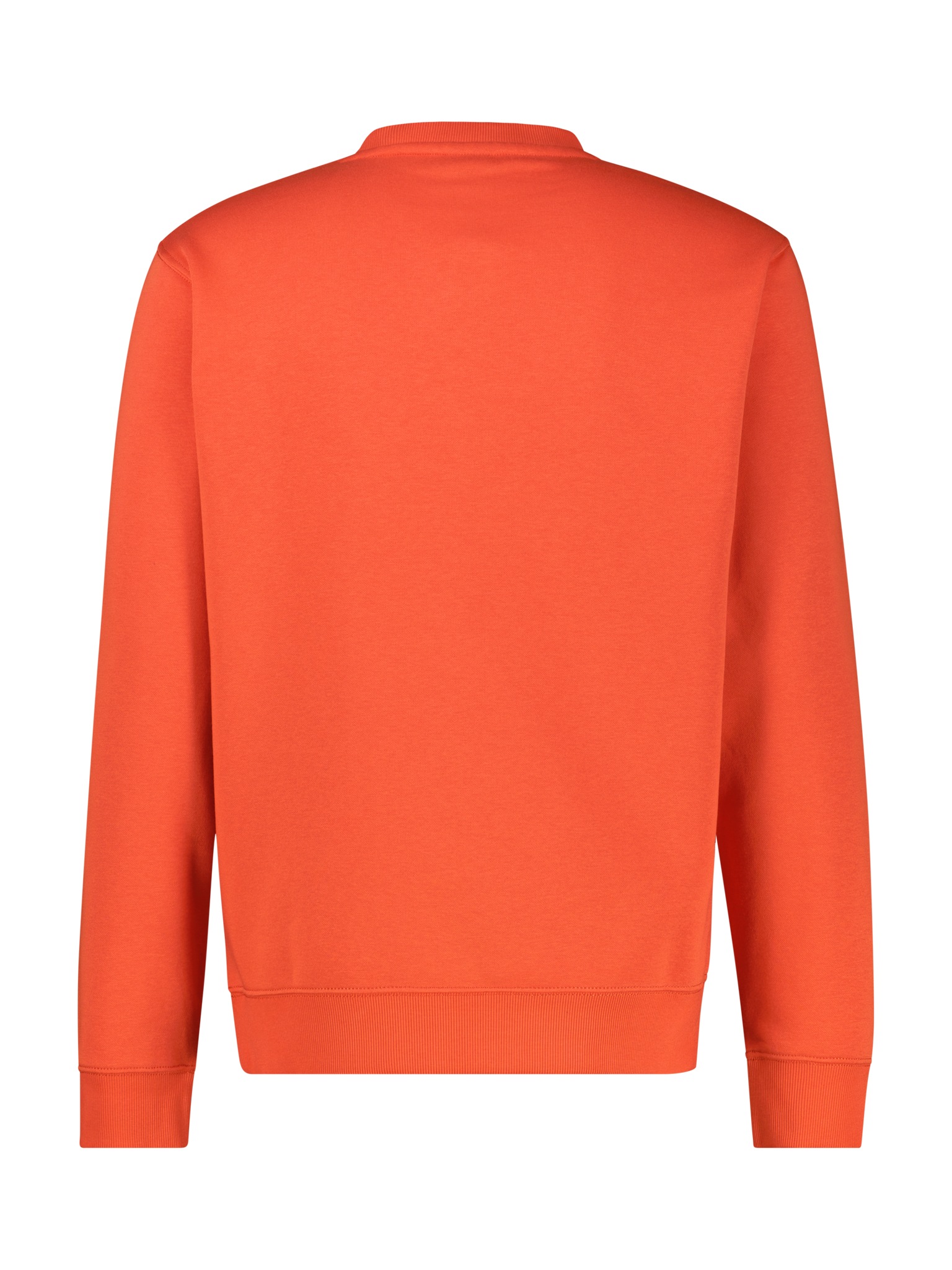 Sweatshirt LERROS "Urbaner Sweatshirtstyle, weiche Haptik", Herren, Gr. L, vivid rot, 50% Baumwolle, 50% Polyester, Sweatshirts Sweatshirt, Unifarbenes Herren‑Sweatshirt, hoher Tragekomfort, REGULAR FIT 3