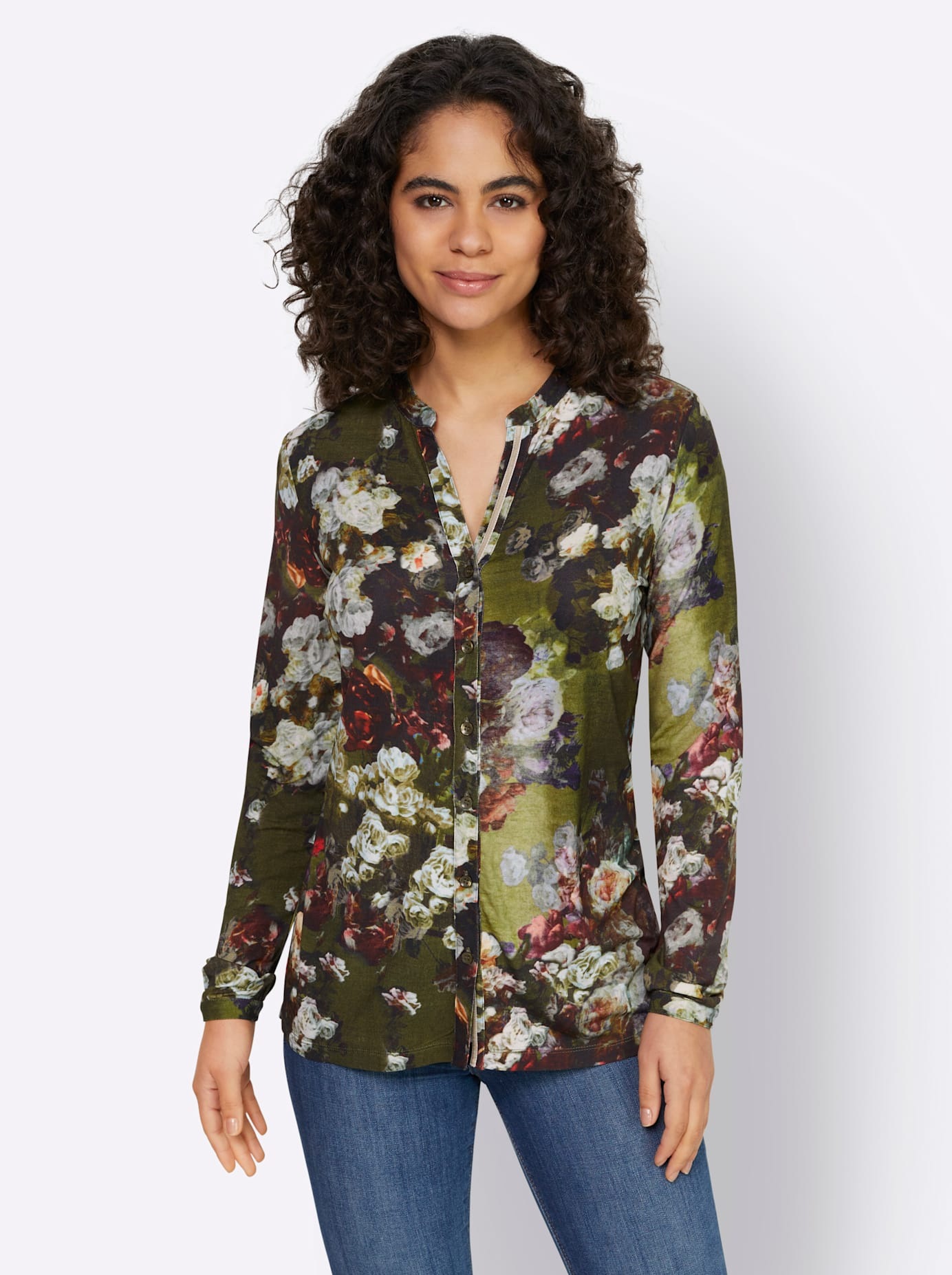 heine Blusenshirt "Shirtbluse" 1 Stk. tlg. günstig online kaufen