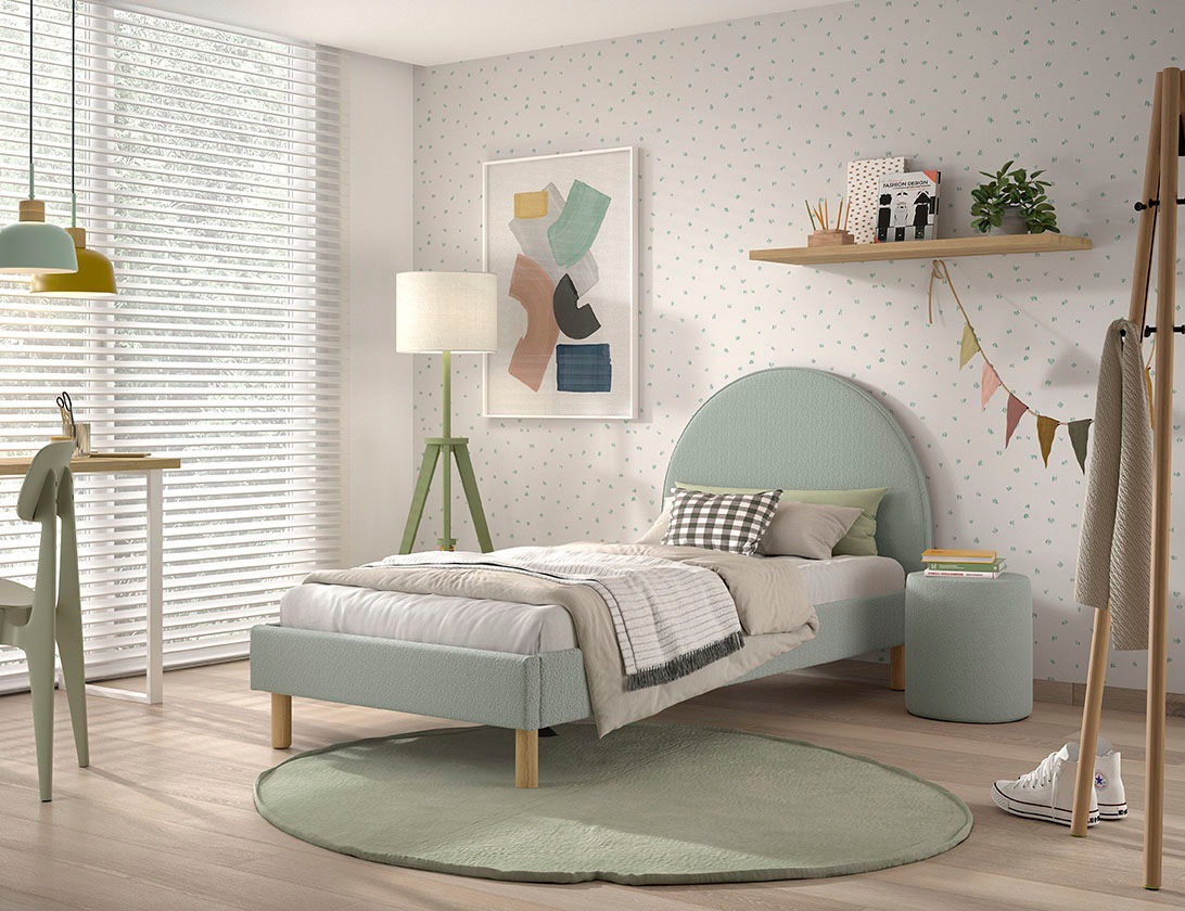 Vipack "Polsterbett Moon" Made in Europe, LF 90x200 cm, inkl. Lattenrost, B günstig online kaufen