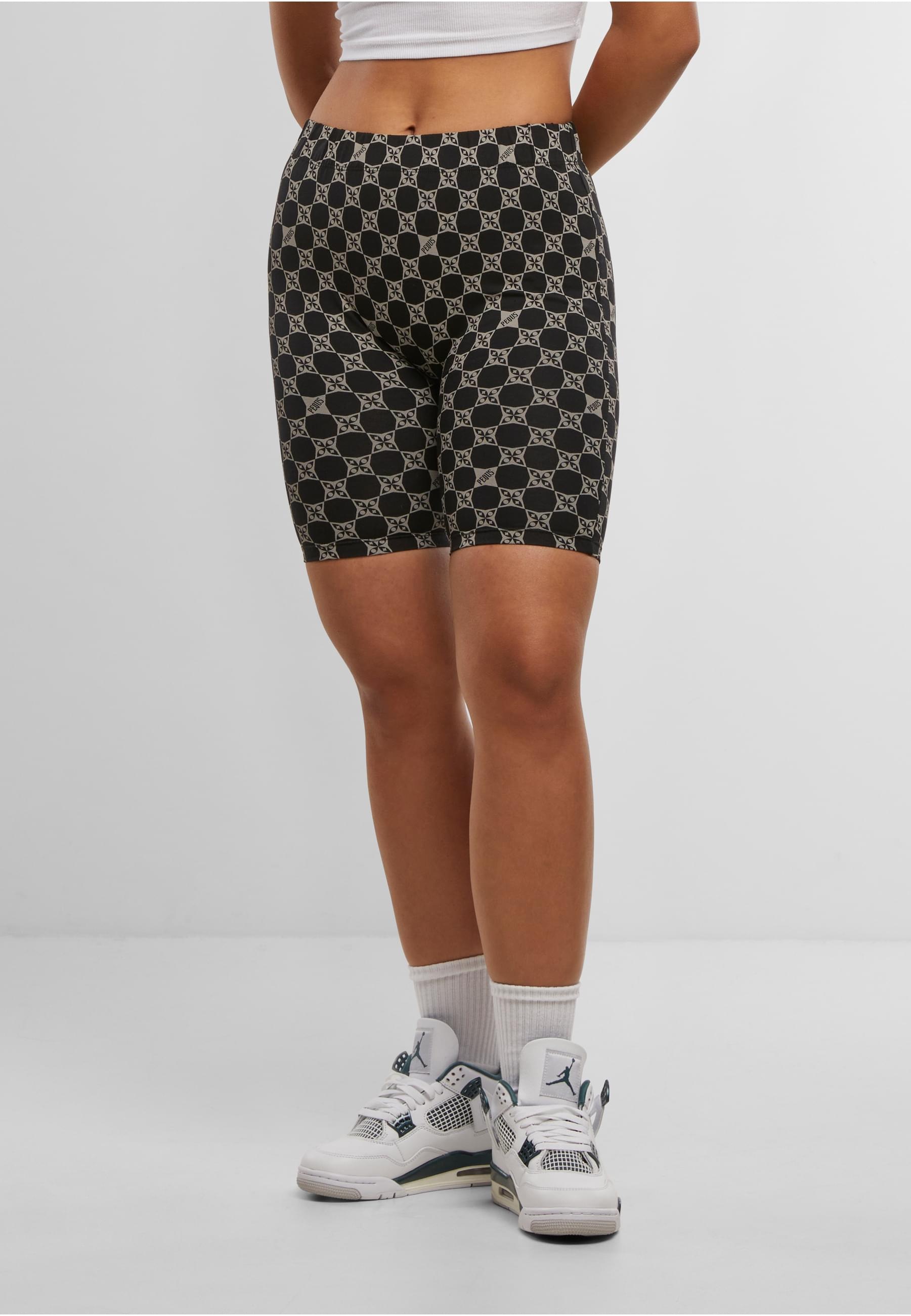 PEQUS Radlerhose »PEQUS PEQUS Aether Monogram Biker Shorts«