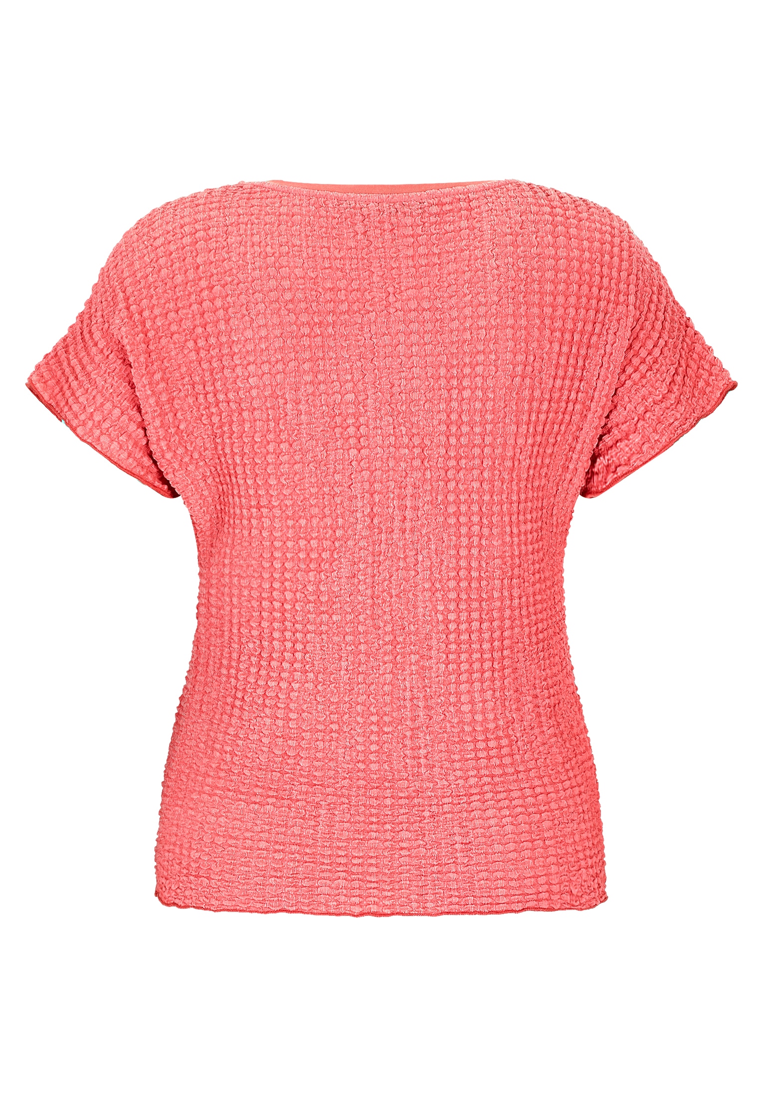 Betty Barclay Kurzarmshirt »Betty Barclay Strukturshirt mit U-Boot-Ausschnitt«, (1 tlg.), Material