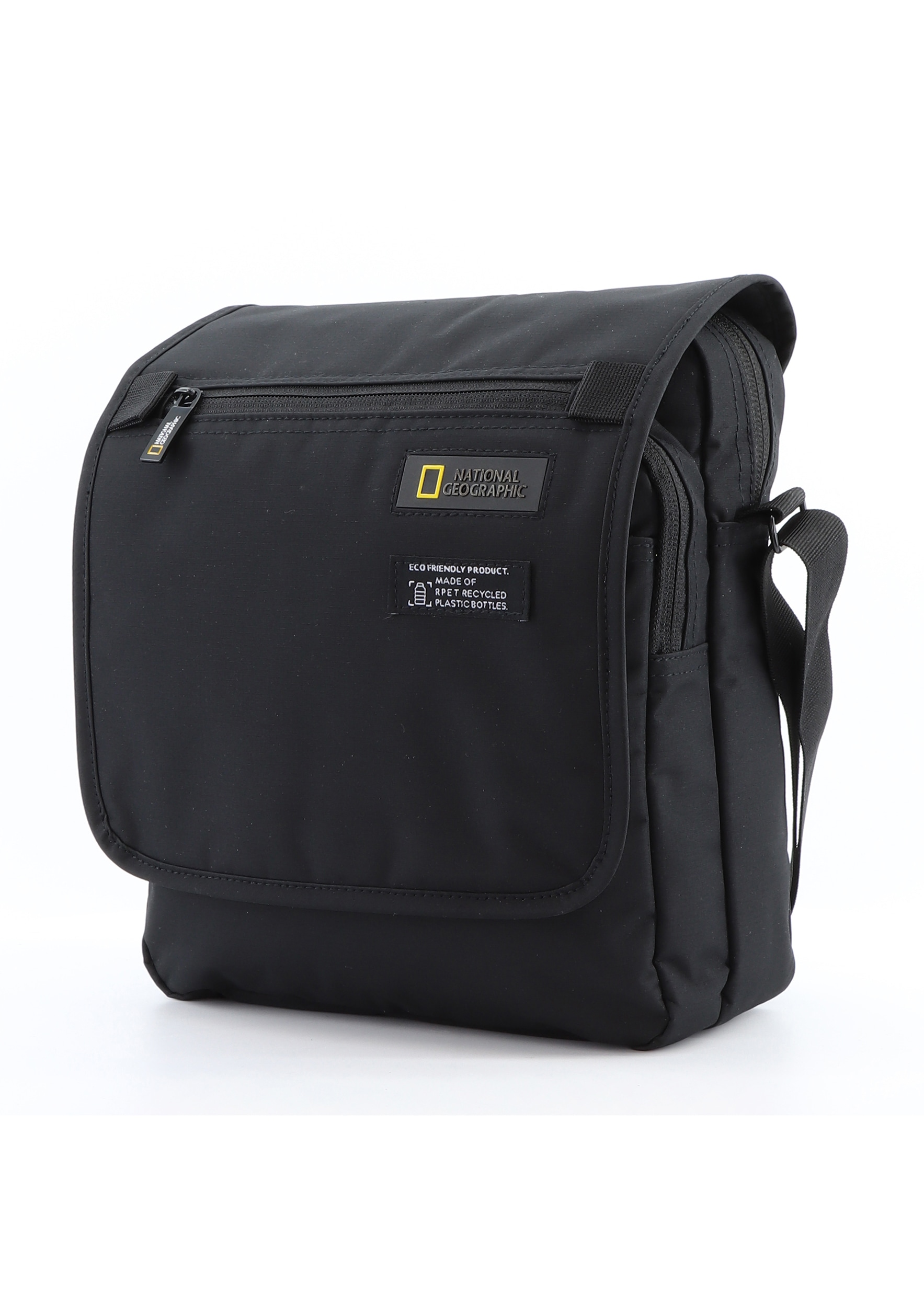 NATIONAL GEOGRAPHIC Schultertasche "Mutation" aus recycletem Polyester günstig online kaufen