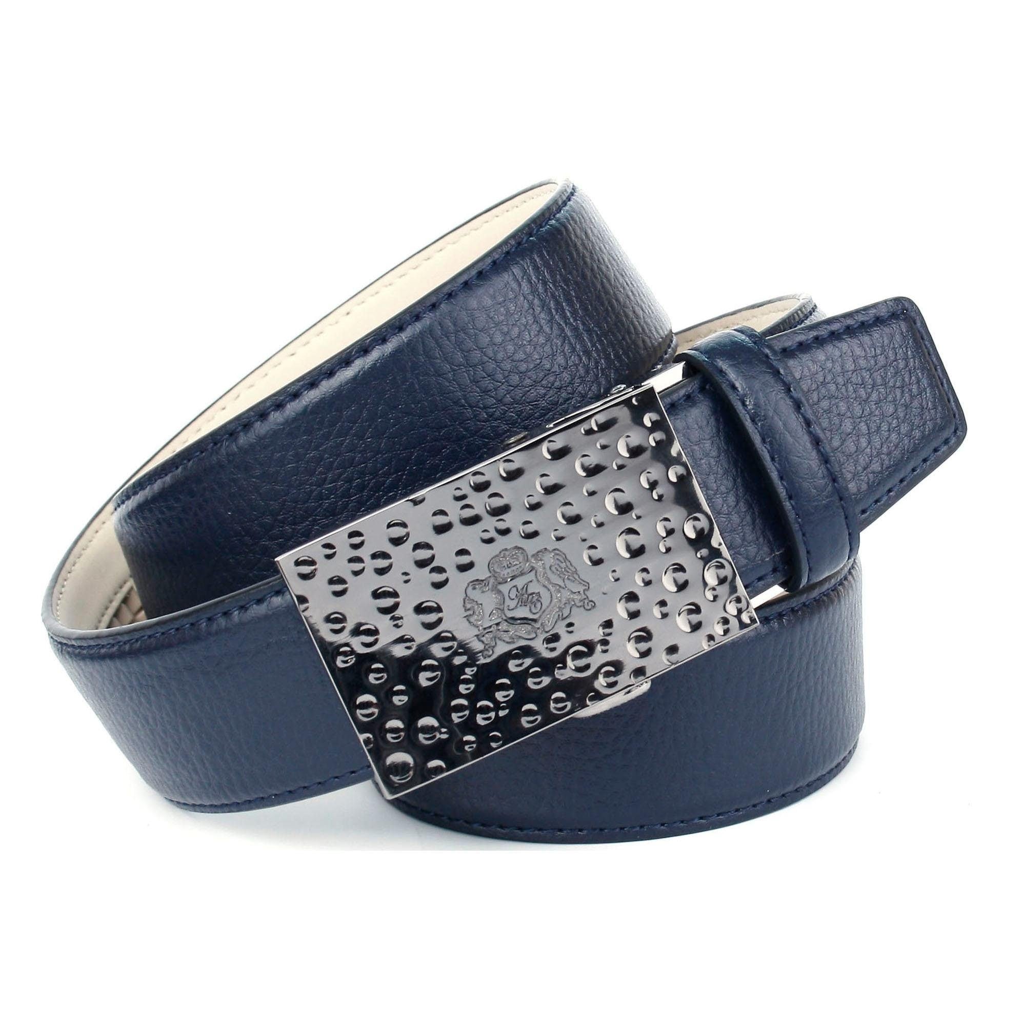 Anthoni Crown Ledergürtel, für Jeans, mit kleinem Wappen auf der Schnalle  bestellen | BAUR