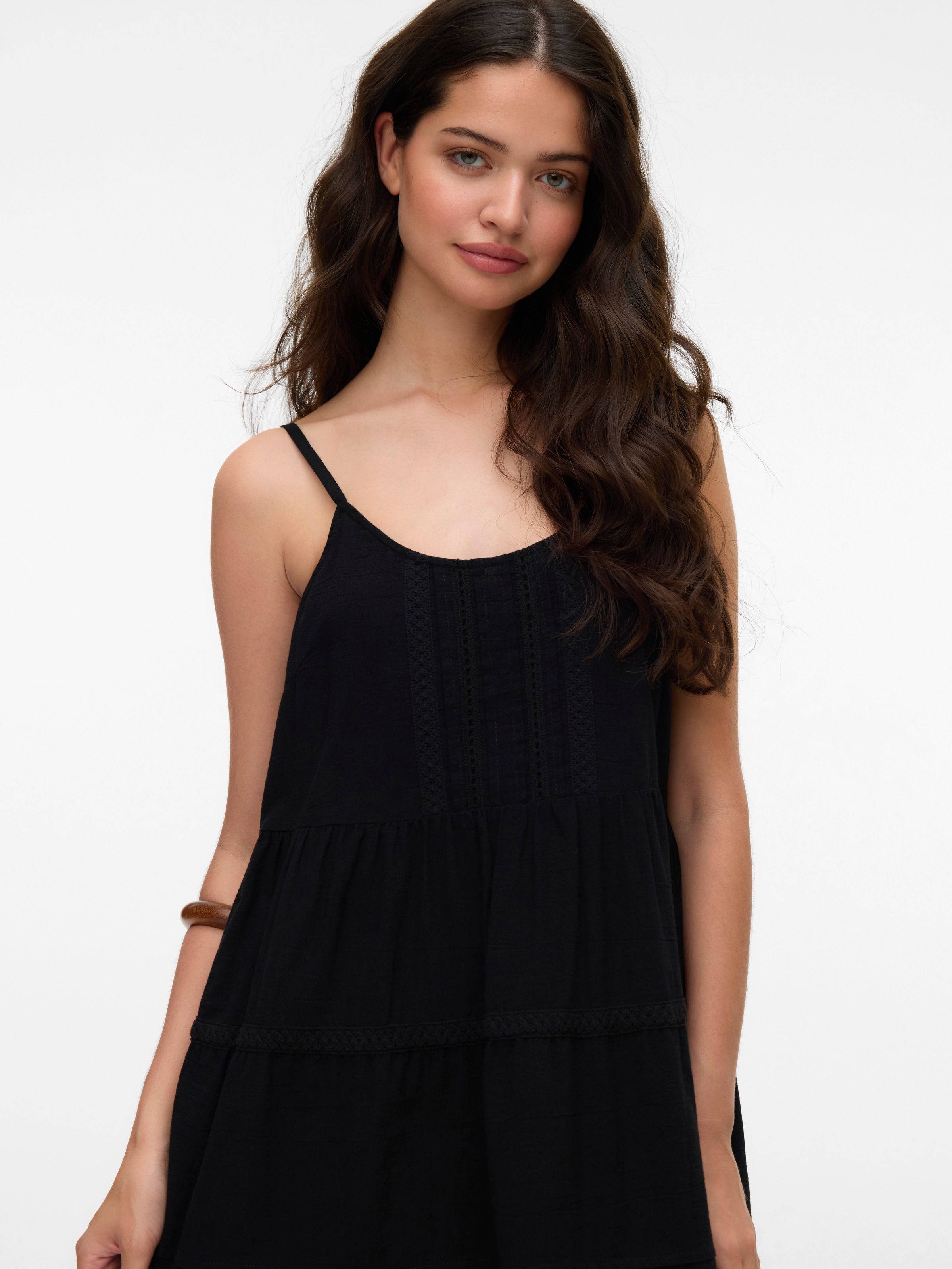 Vero Moda Trägerkleid »VMPRETTY SHORT SINGLET DRESS WVN GA NOOS«, Sommerkleid