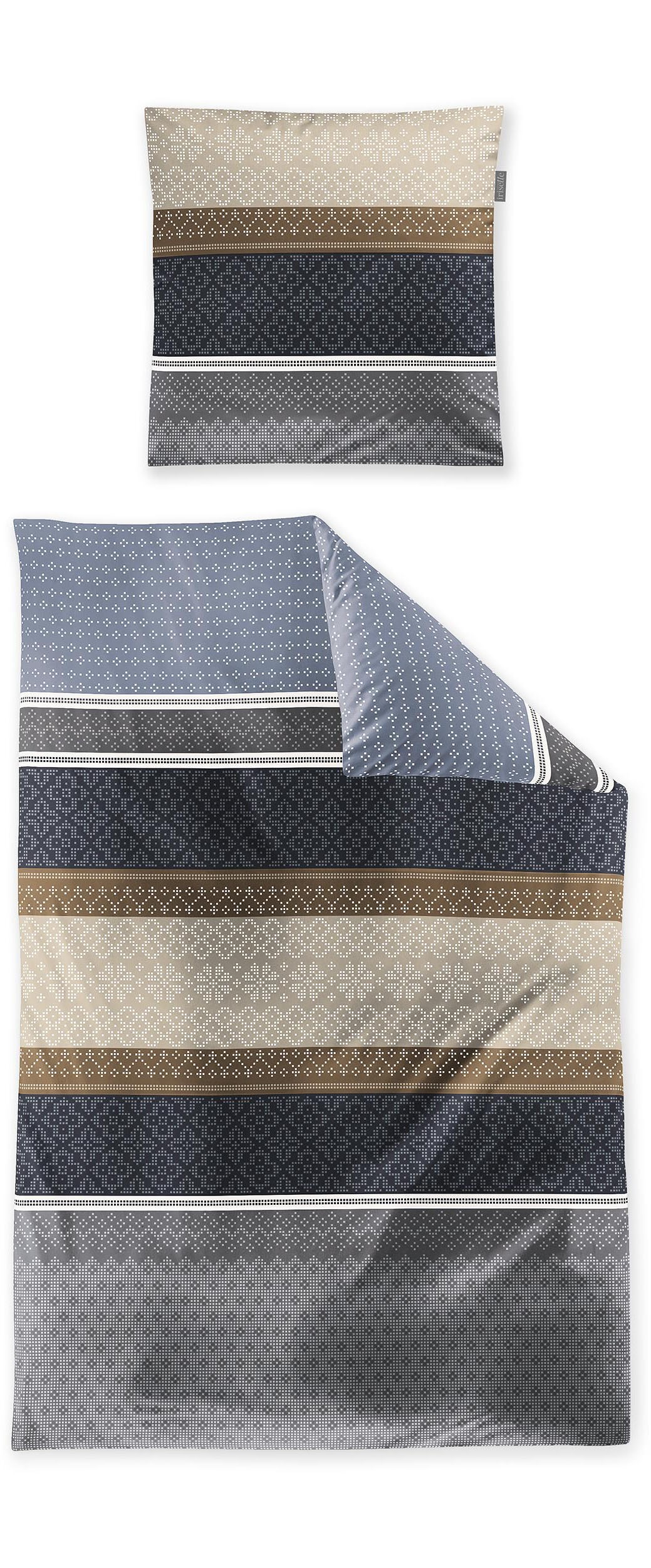 Irisette Bettwäsche "Panda 8543" 2 Stk. tlg. flauschig günstig online kaufen