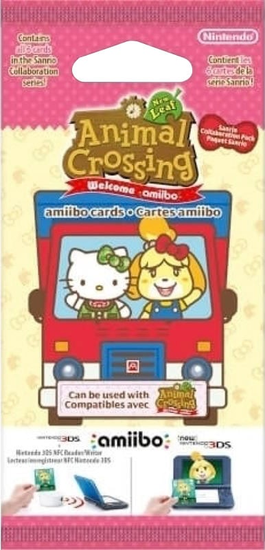 Spielfigur »amiibo-Karten 6er Pack - Animal Crossing New Leaf + Sanrio«