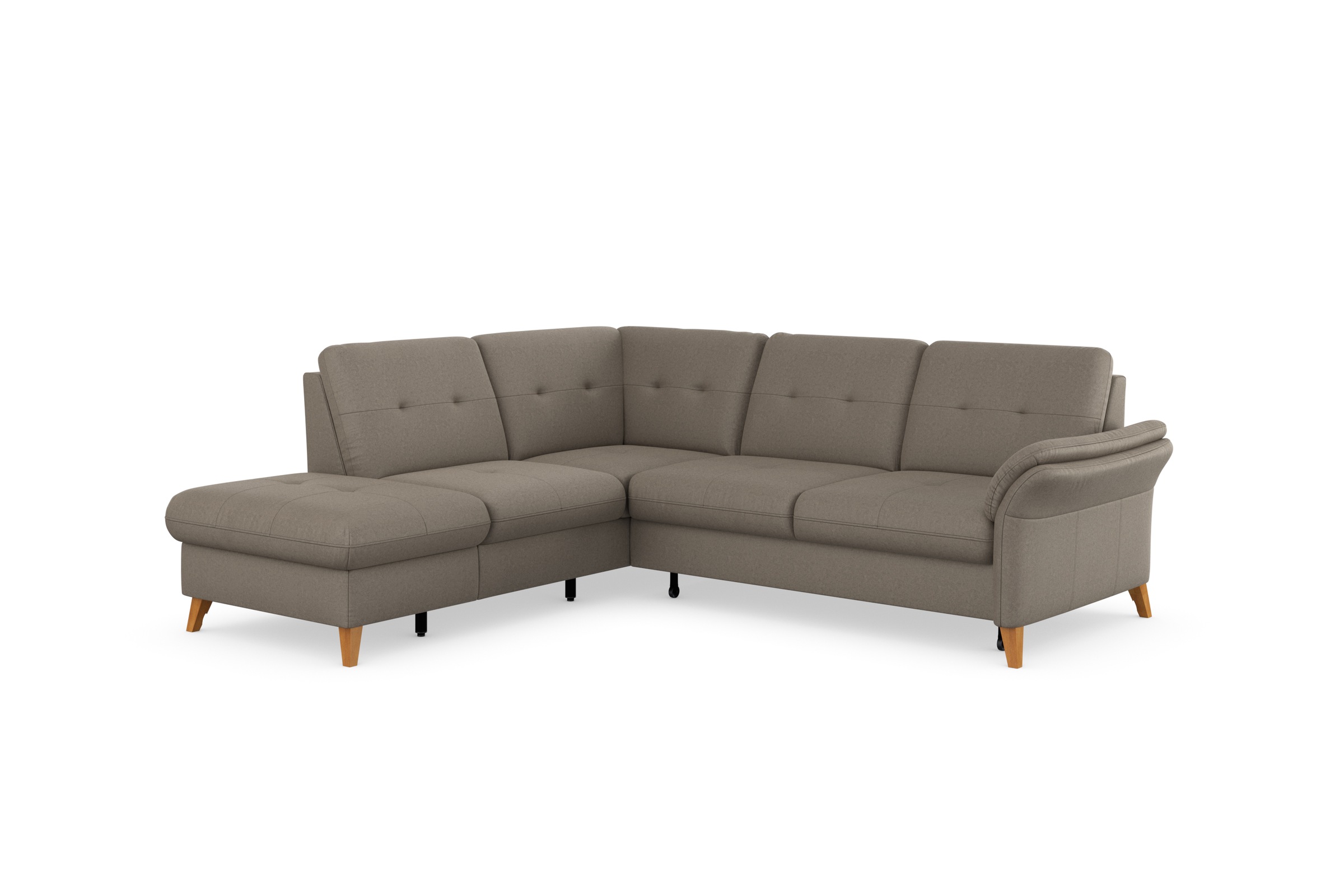 Thumbnail - sit&more Ecksofa "Göteborg" inkl. Sitztiefenverstellung, wahlweise mit Bettfunktion & Bettkasten