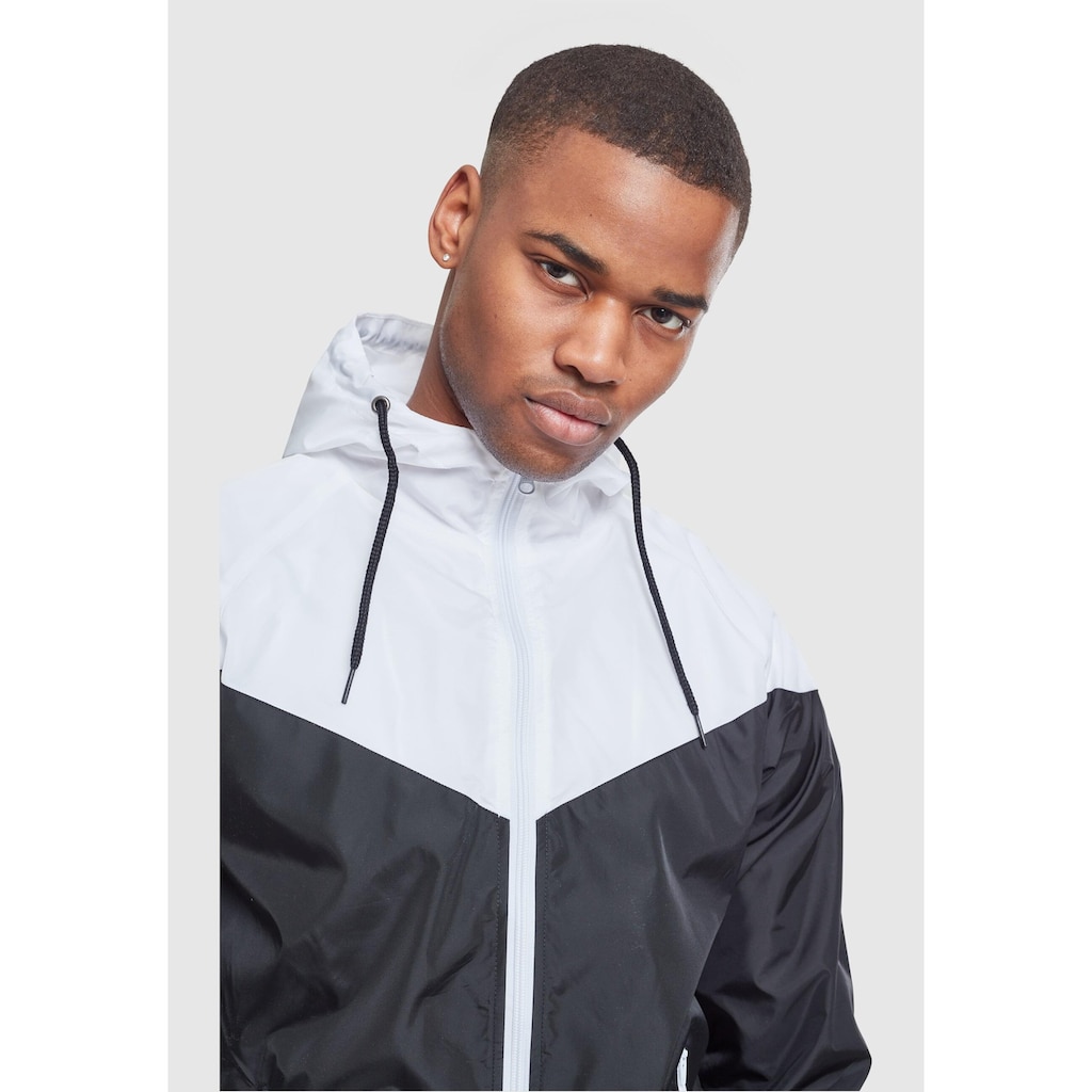 URBAN CLASSICS Windbreaker »Urban Classics Herren Arrow Windrunner«, (1 St.), mit Kapuze