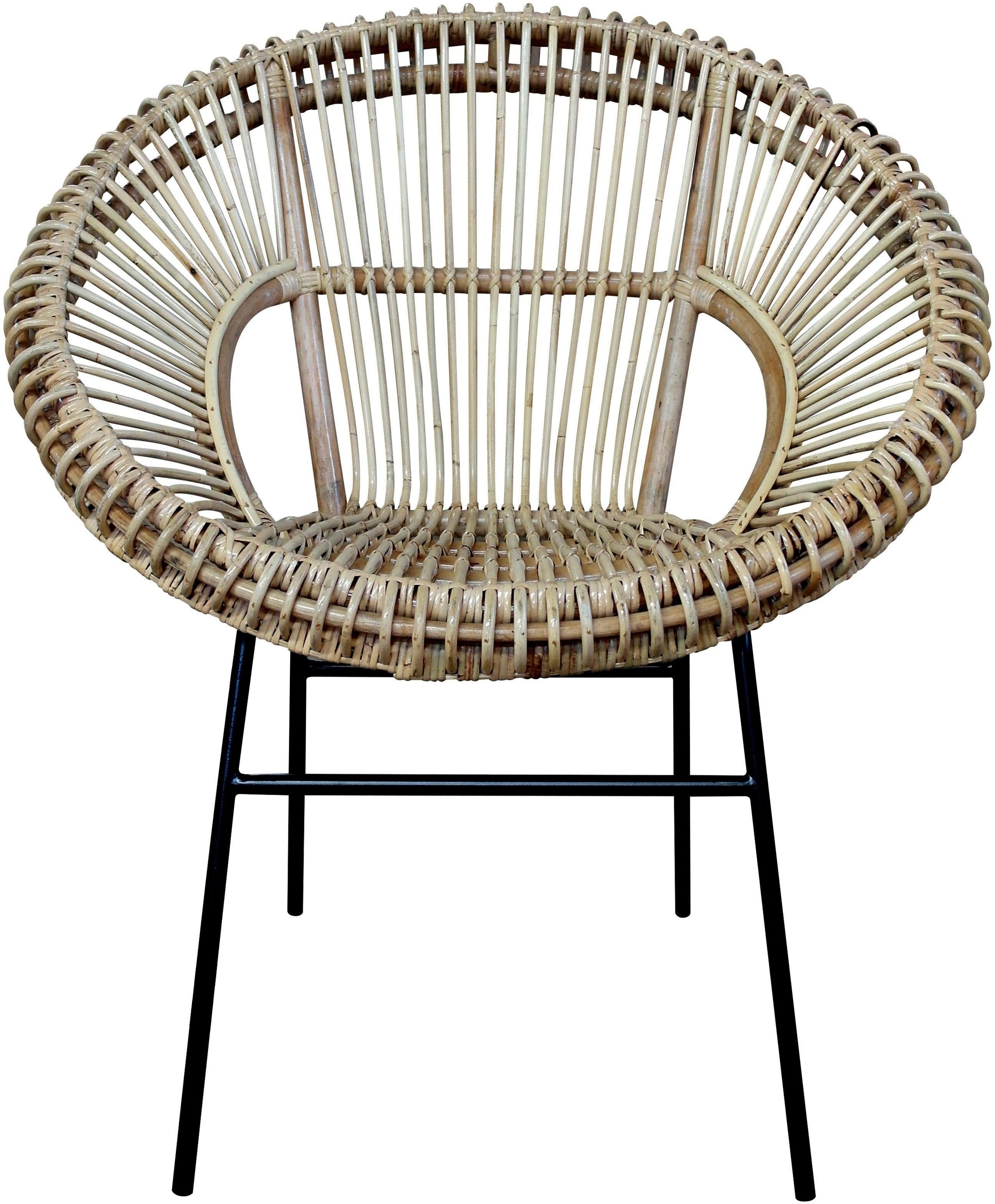 SIT Rattanstuhl, Rattan Vintage, Shabby Chic, Vintage