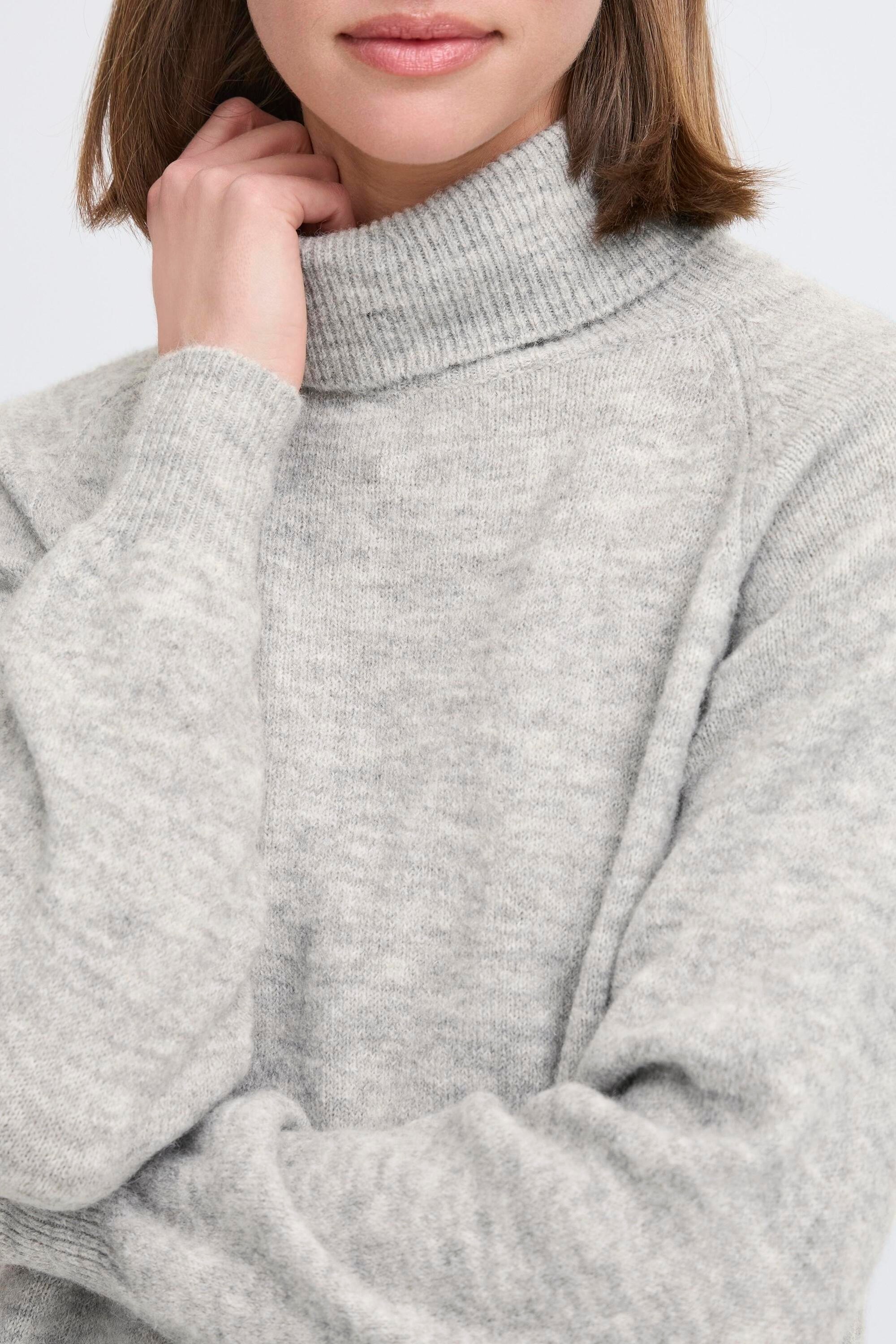 b.young Strickpullover »Damen Strickpullover langarm BYMONNA«